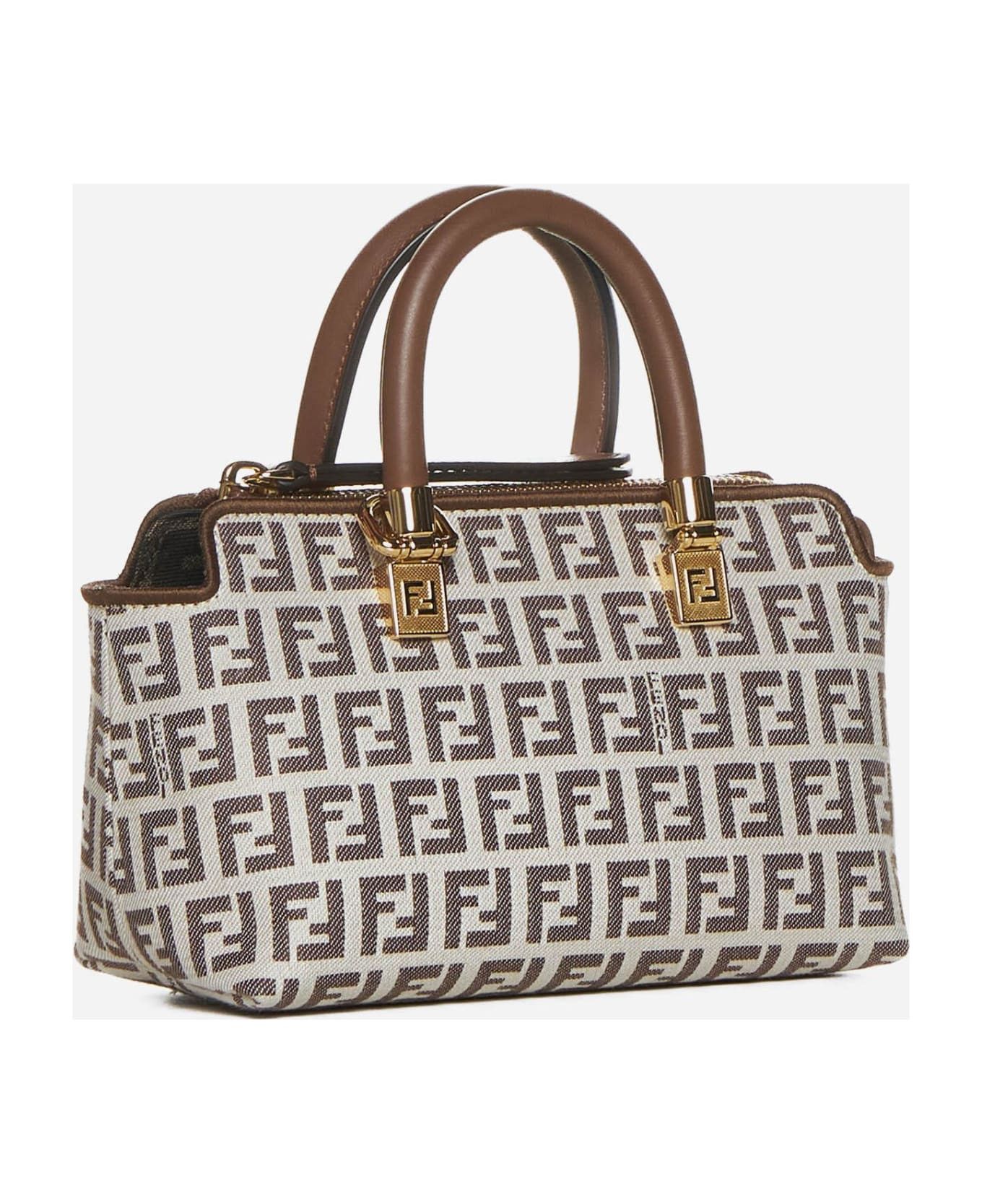 Fendi o1s1wg111225 Size: OS/By The Way Mini in Brown/White Size ONE SIZE - 2 Thumbnail
