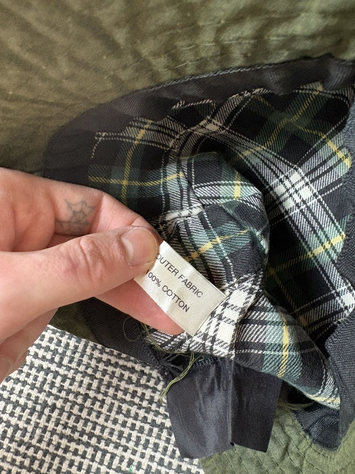 Barbour Barbour 90s vintage bucket hat crasher uk old money Size ONE SIZE - 5 Thumbnail