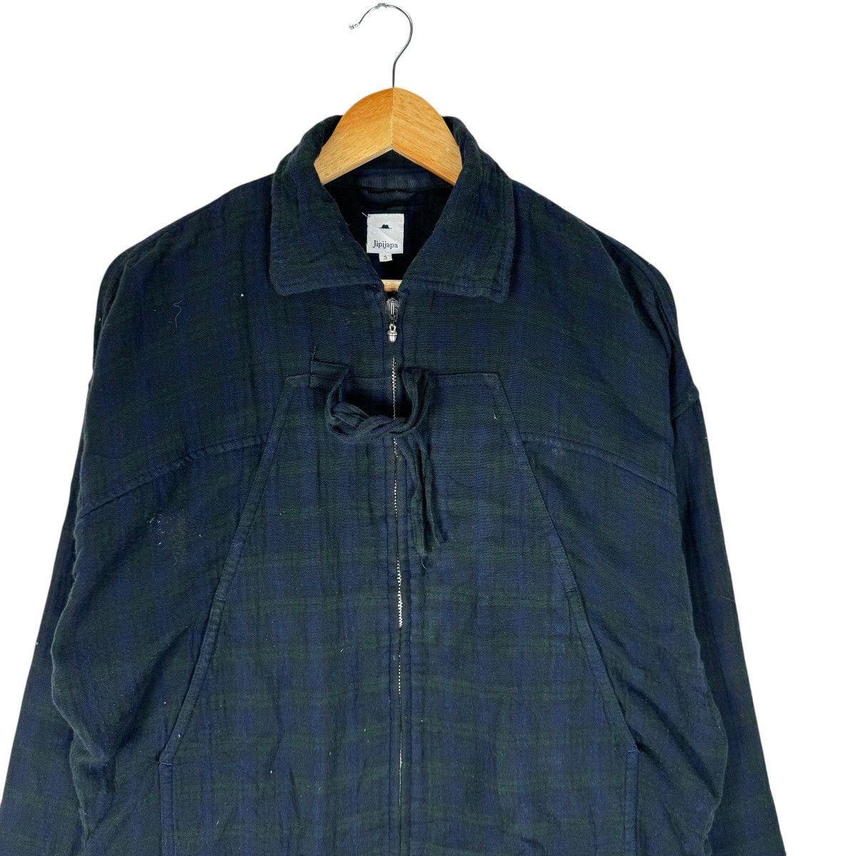 Designer × Japanese Brand ❄️JIPIJAPA KAGA JAPAN TARTAN ZIPPER JACKET Size US L / EU 52-54 / 3 - 5 Thumbnail