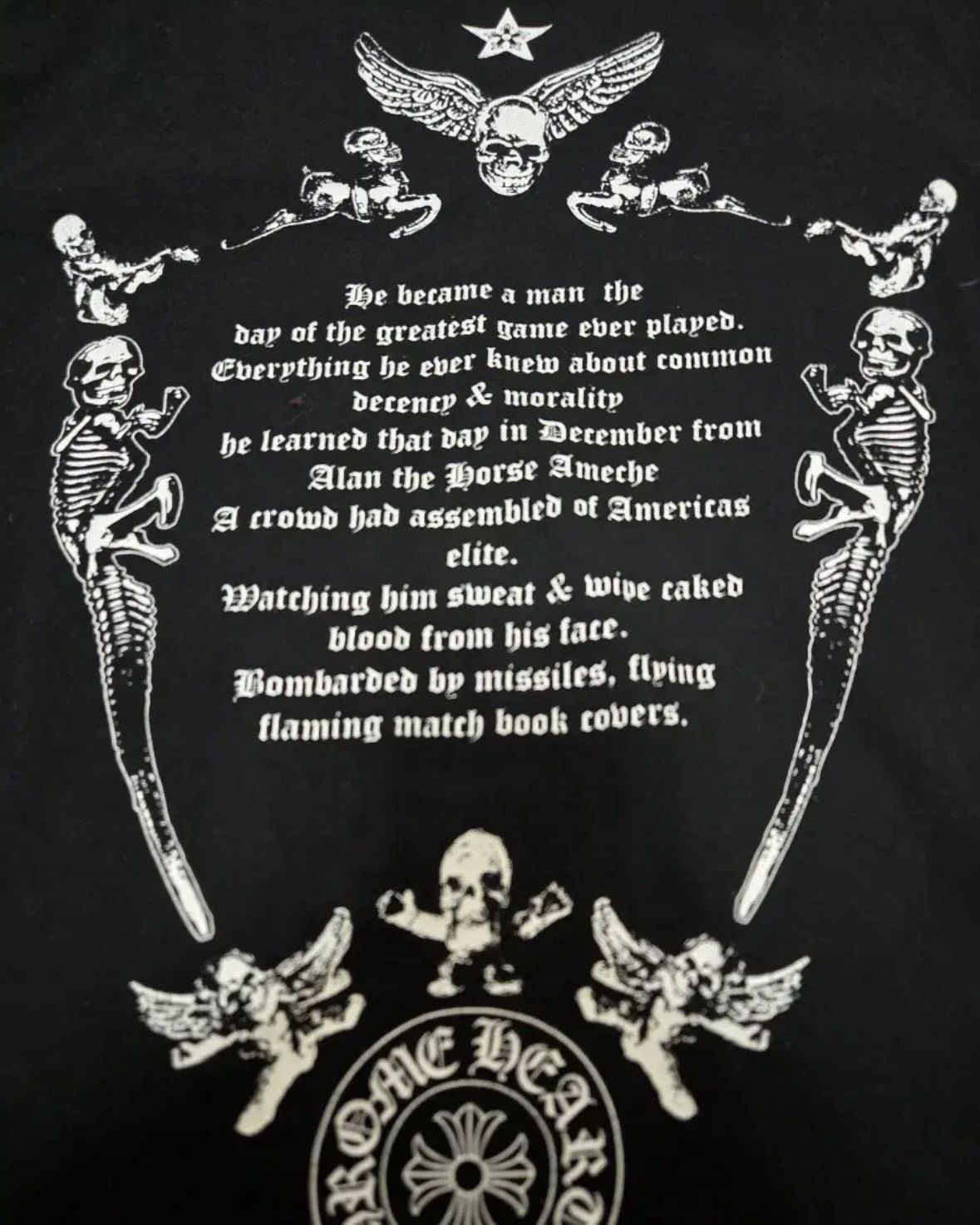 Chrome Hearts FOTI Skull Tshirt Size US S / EU 44-46 / 1 - 4 Thumbnail