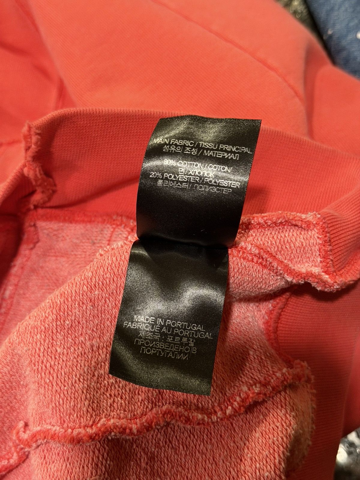 Vetements Vetements Reconstructed Fan Yes I Am Print Red Zip Up Hoodie Size US S / EU 44-46 / 1 - 18 Thumbnail