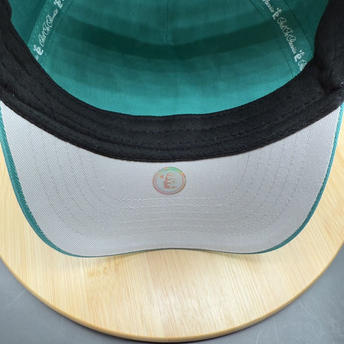 HELLSTAR Hellstar OG Logo Rhinestone Cap Green (FW24) Size ONE SIZE - 9 Thumbnail