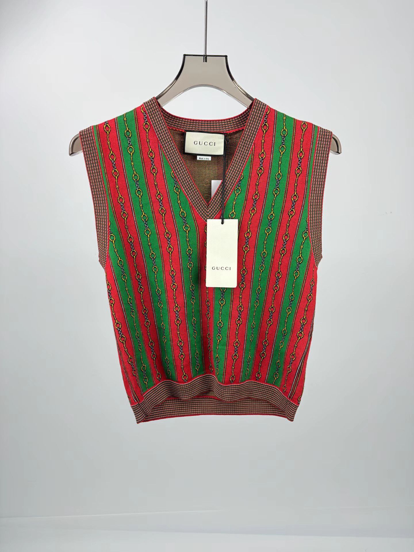 Gucci GUCCI Interlocking G Cashmere Vest K1 Size S / US 4 / IT 40 - 1 Thumbnail