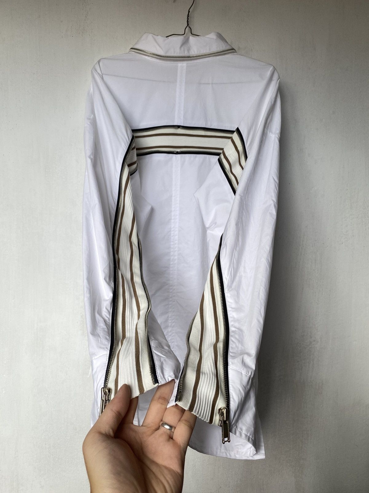 Issey Miyake System Long Zipper Shirt Size US L / EU 52-54 / 3 - 8 Thumbnail