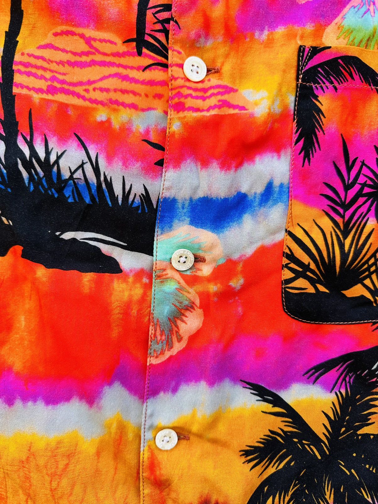 Palm Angels Palm Angles Hawaiian Shirt Size 50 Aloha Camp AOP Beach Size US L / EU 52-54 / 3 - 3 Thumbnail