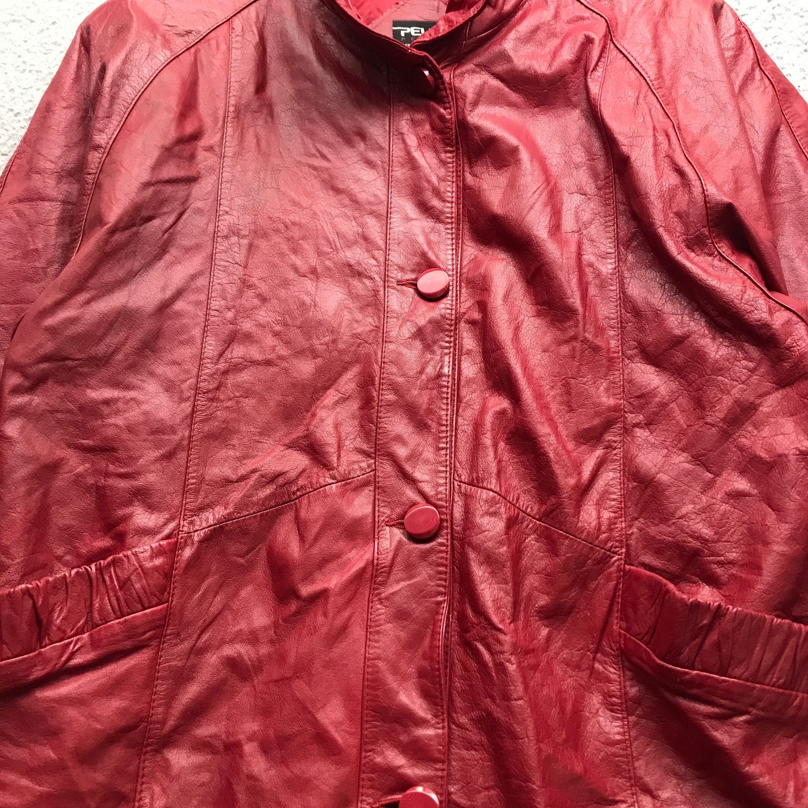 Pelle Pelle Pelle Petite Leather Lined Trench Coat Womens Medium Petite Size M / US 6-8 / IT 42-44 - 5 Thumbnail