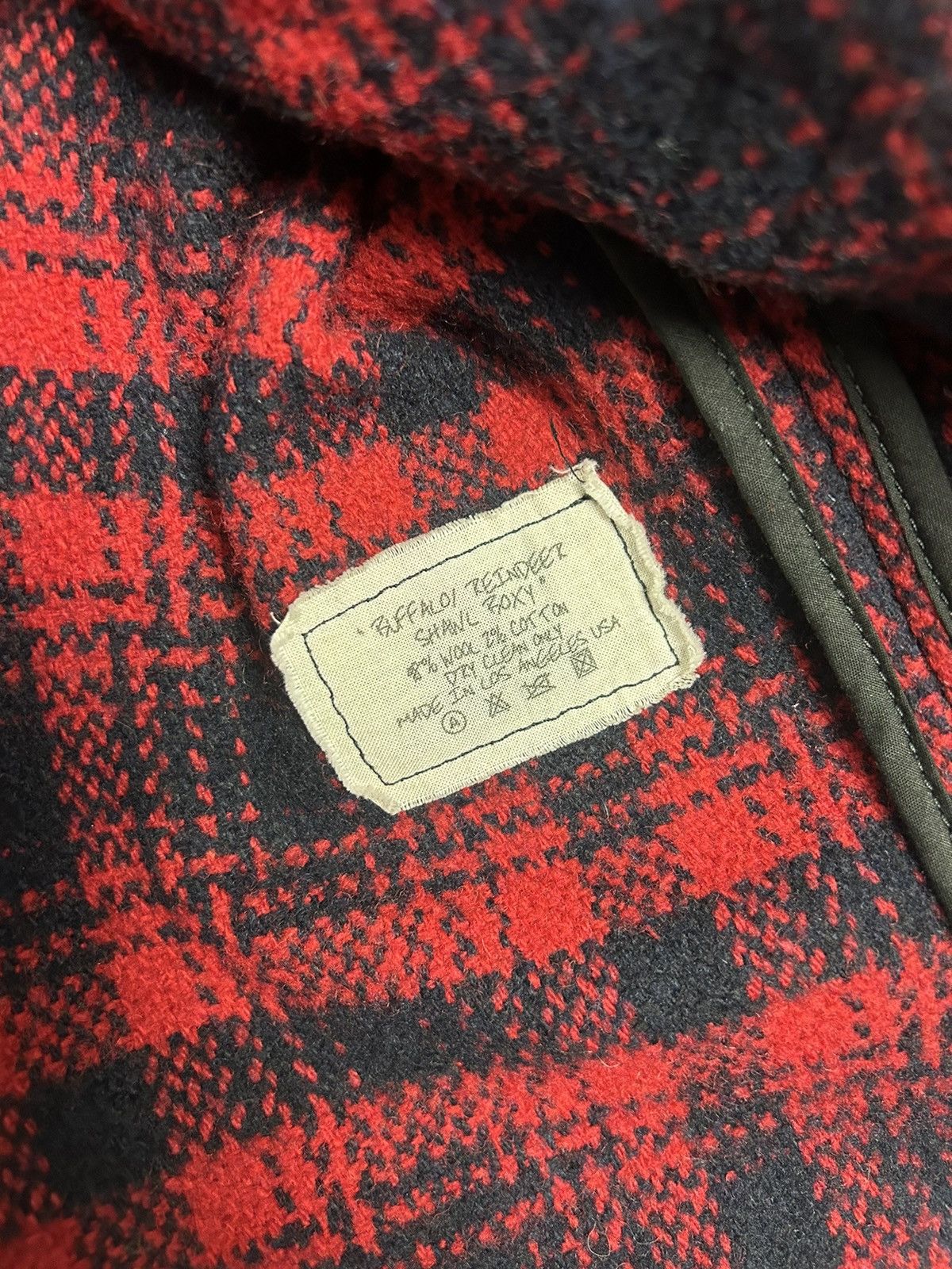 Greg Lauren Greg Lauren Buffalo/Reindeer Shawl Boxy Size US M / EU 48-50 / 2 - 7 Thumbnail