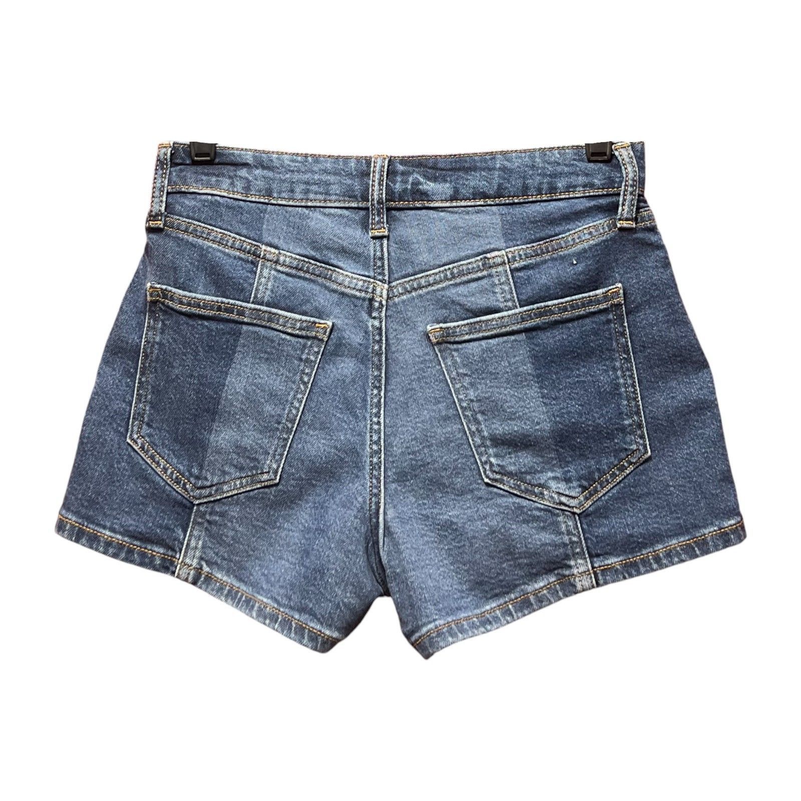 Arizona Jean Co. Arizona - Women's High Rise Denim Short - Juniors - Blue - 3 Size 28" / US 6 / IT 42 - 4 Thumbnail