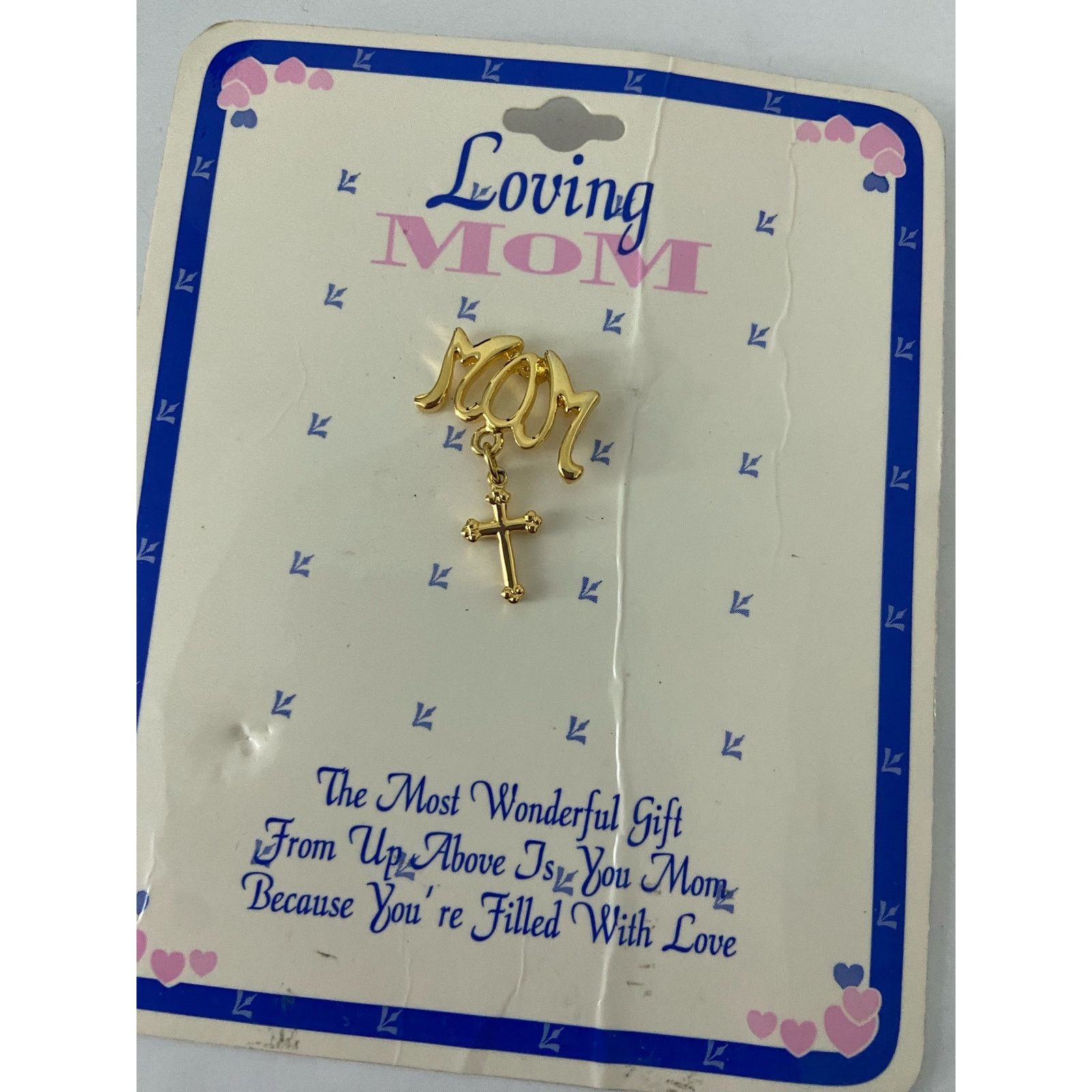 Other Loving mom, cross pin gold tone Size ONE SIZE - 1 Thumbnail