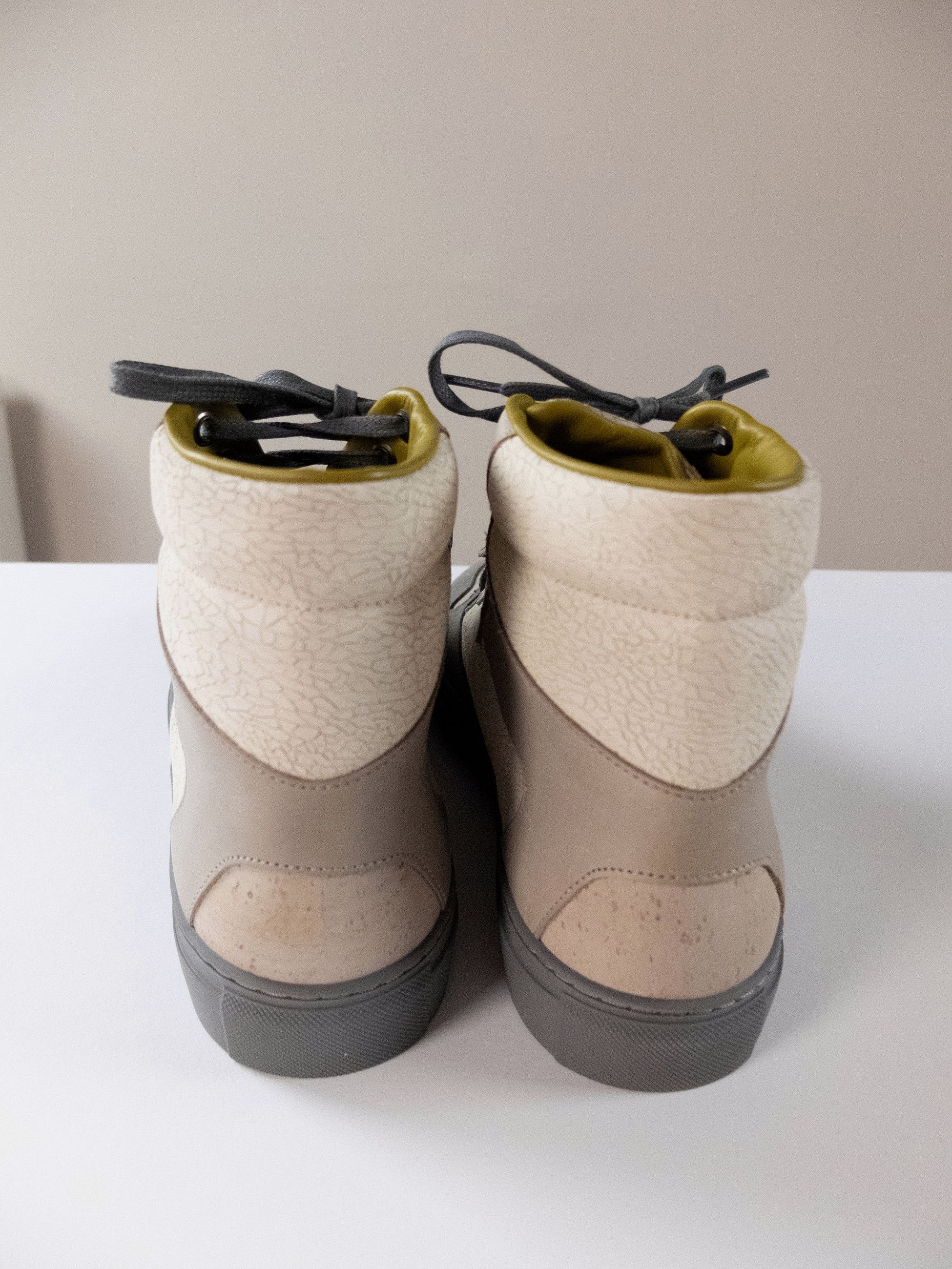 Balenciaga BALENCIAGA Arena crackled cork effect high sneakers 8 41 Size US 8 / EU 41 - 5 Thumbnail