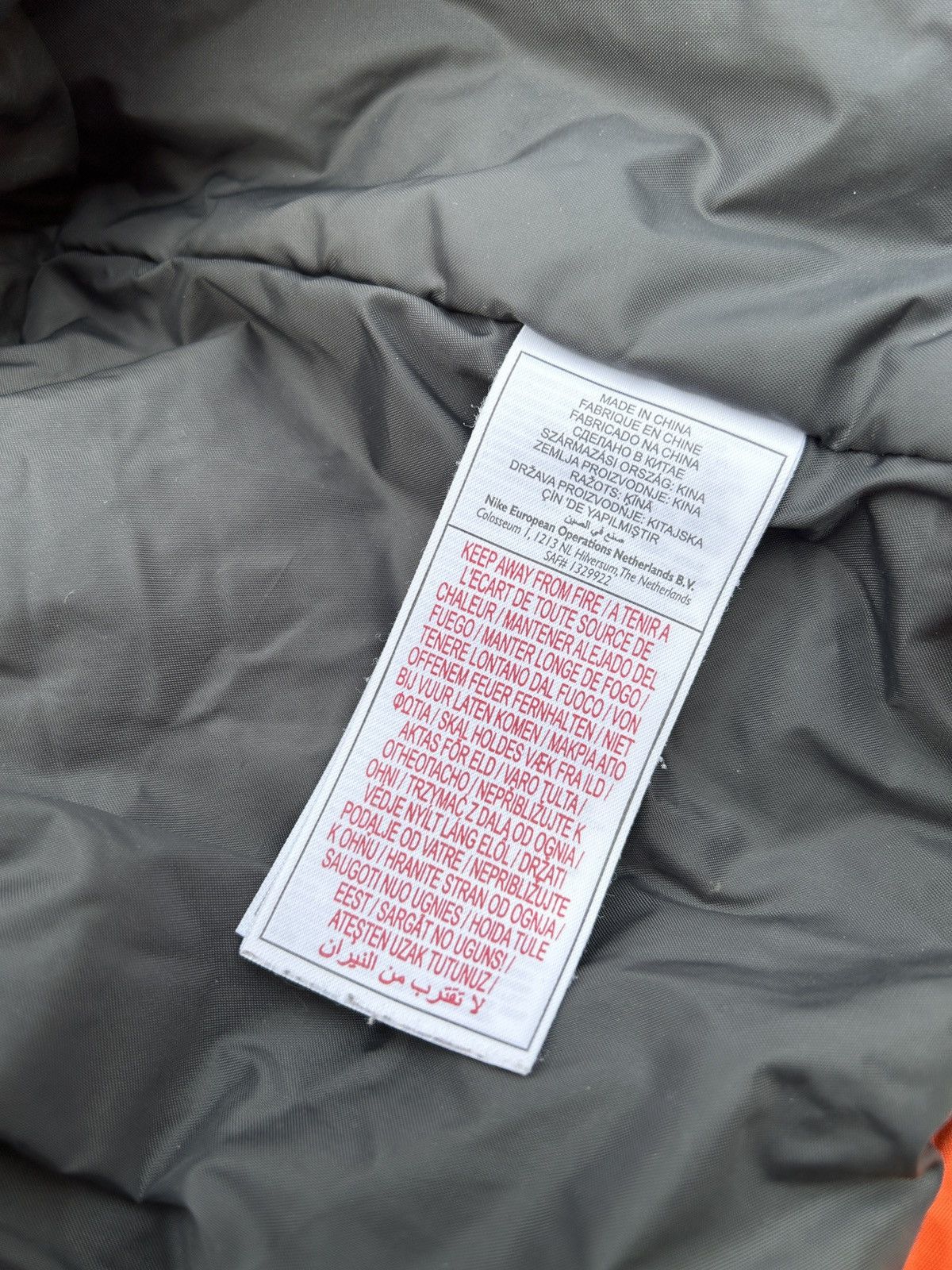 Nike 00s Vintage Nike ACG Outer Layer 3 Ski Jacket Orange Size XL / US 12-14 / IT 48-50 - 15 Thumbnail
