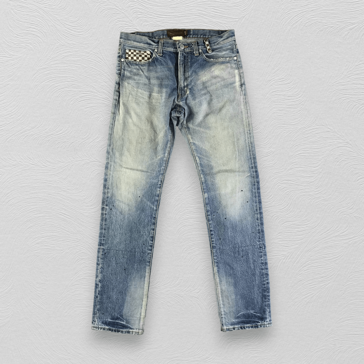 image of Quenchloud Quencloud Denim Faded Blue Denim Kj2310, Men's (Size 32)