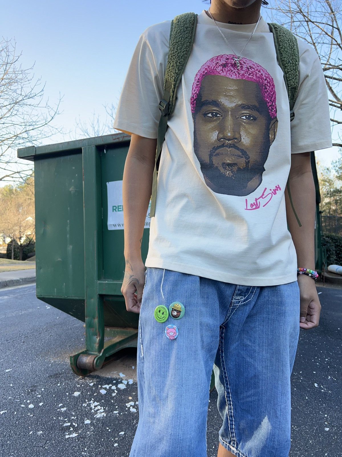 Designer × Vintage Kanye West “The College Dropout” Graphic Tee Size US XL / EU 56 / 4 - 4 Thumbnail