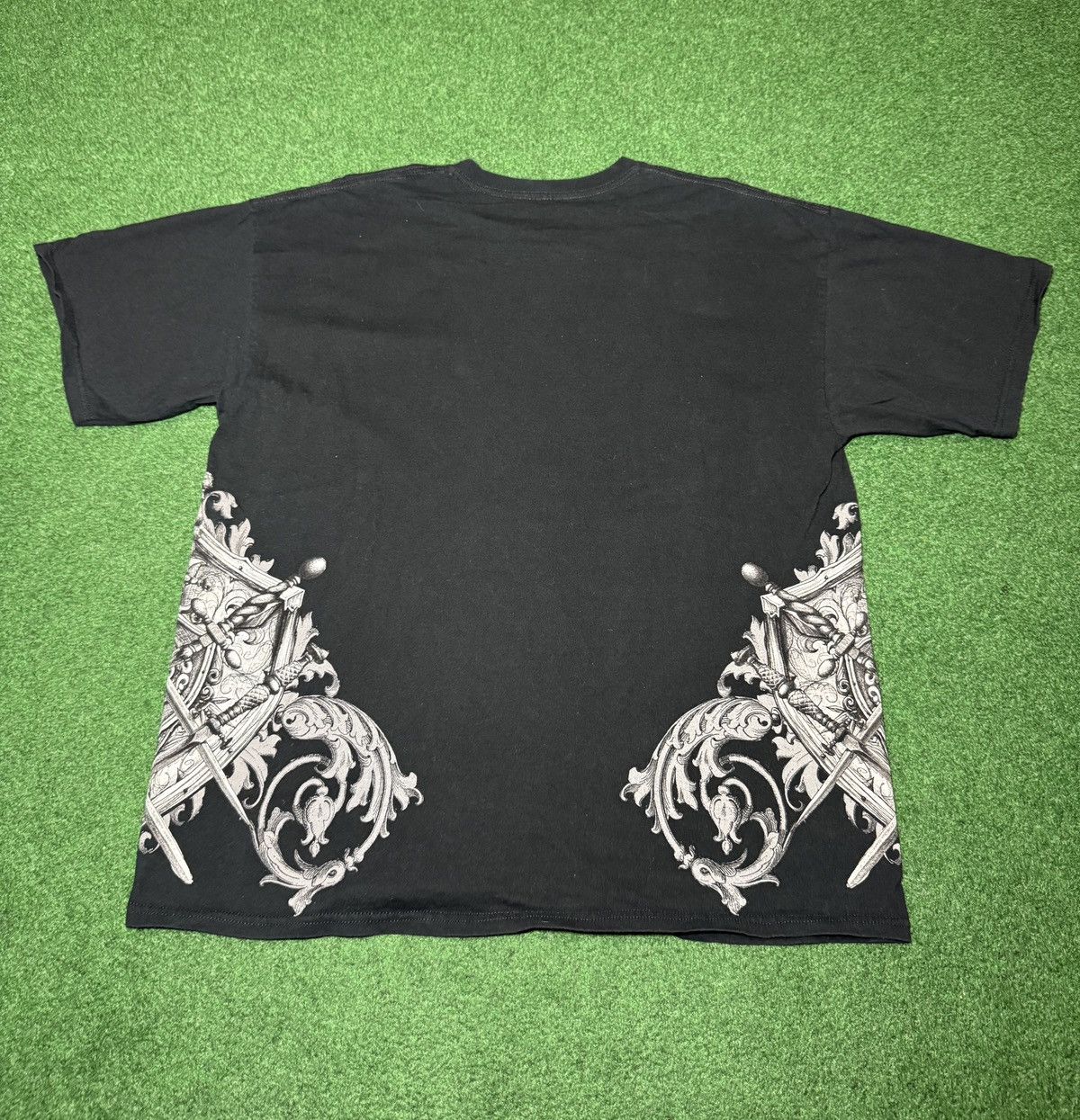 Affliction Y2K MMA Elite Gothic Skull Affliction Grunge XL T Shirt Size US XL / EU 56 / 4 - 4 Thumbnail