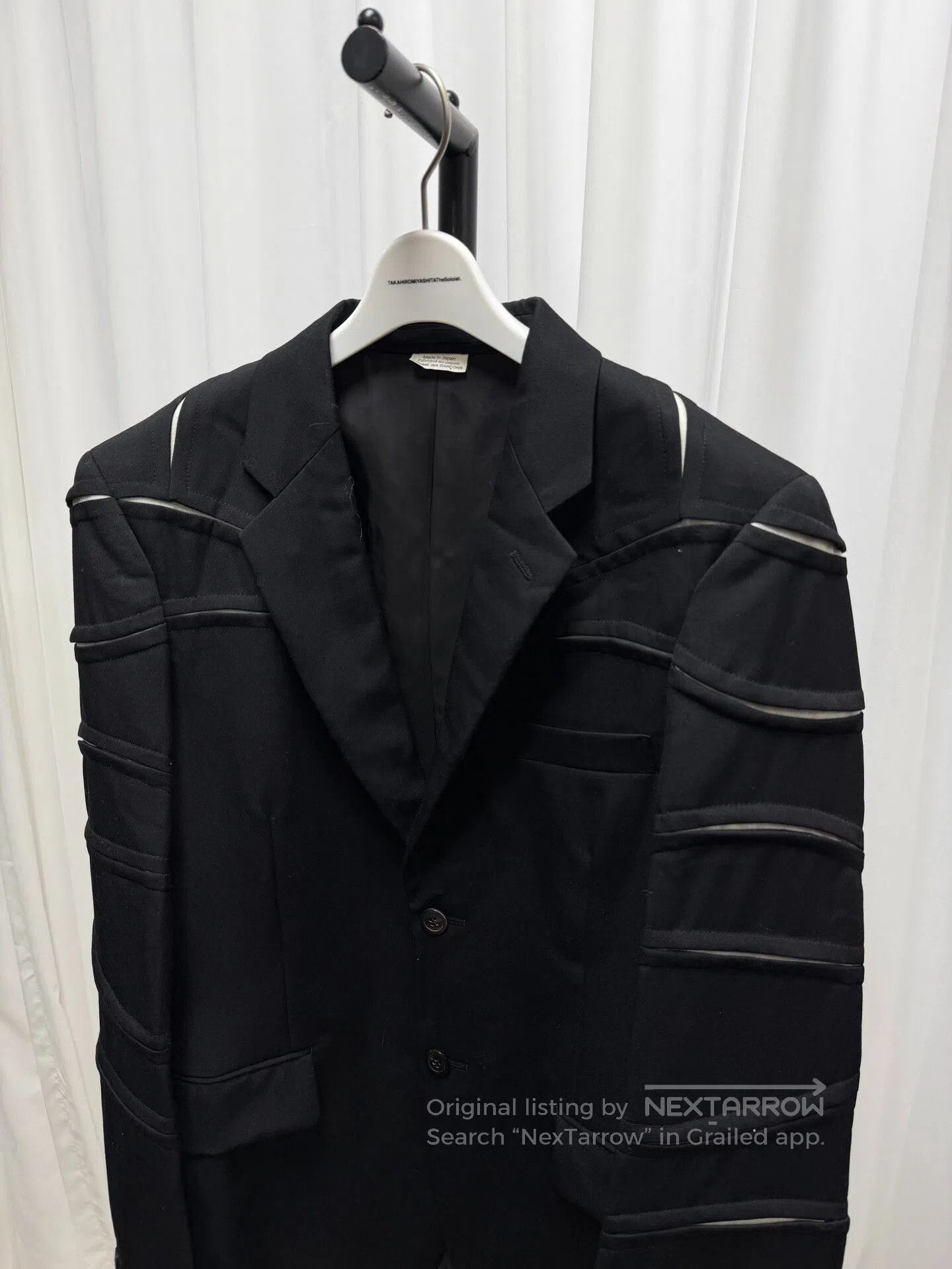 Comme des Garcons Homme Plus Comme des Garcons Spiral Structure Blazer. Size US M / EU 48-50 / 2 - 2 Thumbnail