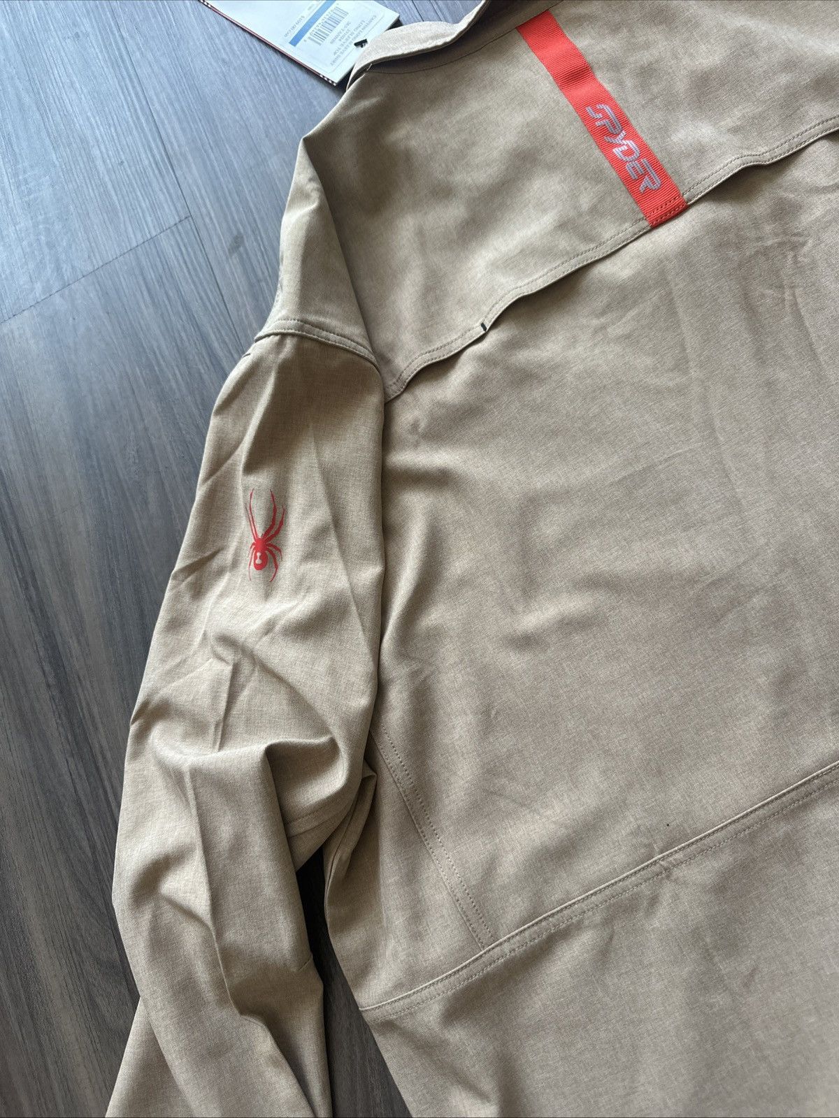 Spyder Spyder Men’s Canyon Long Sleeve Shirt XL Tan Outdoor Size US XL / EU 56 / 4 - 4 Thumbnail