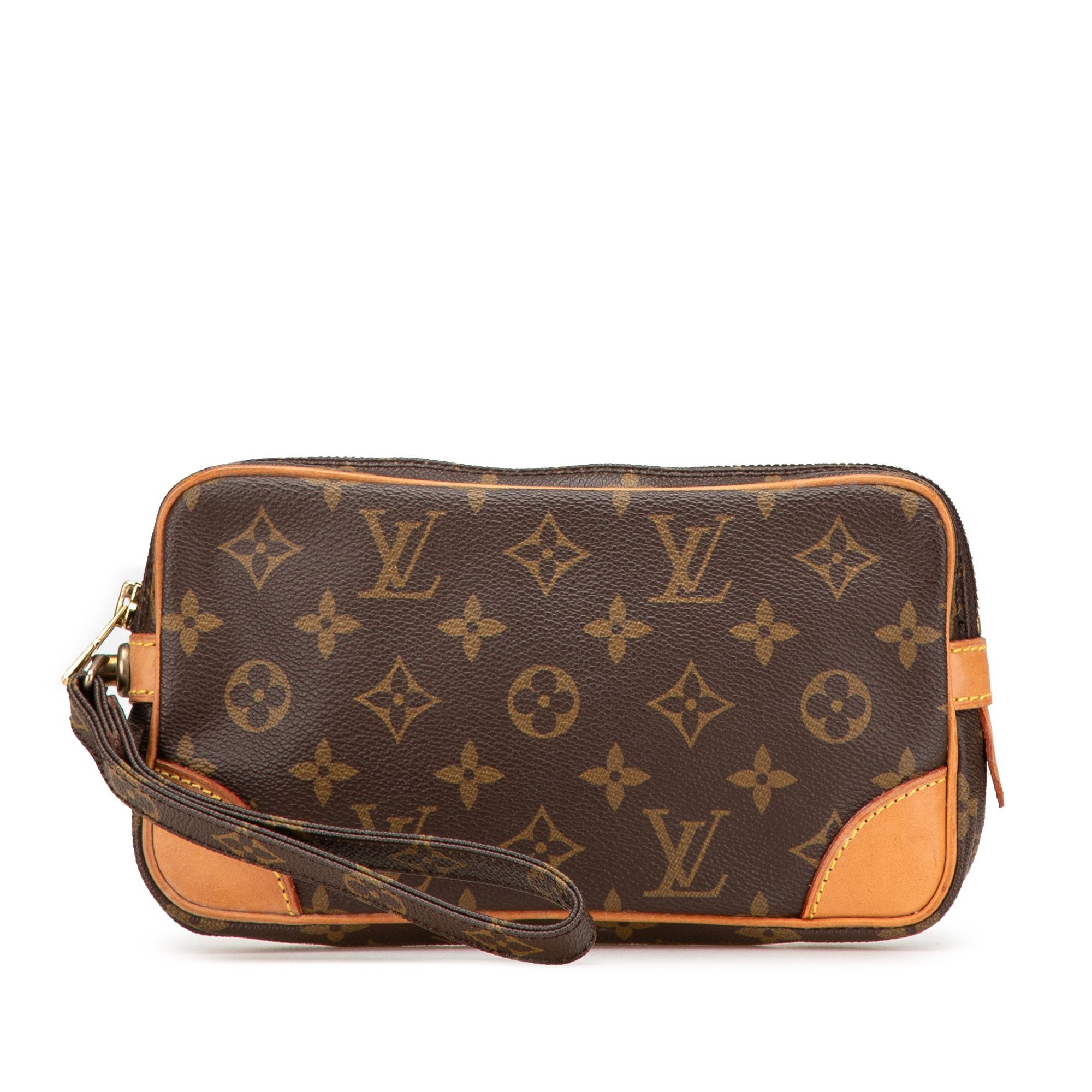 Louis Vuitton Monogram Marly Strap PM Brown