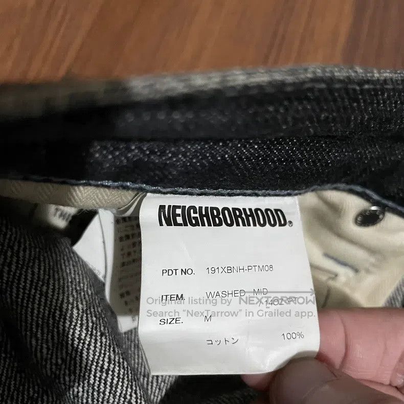 Neighborhood Neighborhood size M 19AW MID Basic Wash Jeans Size US 27 - 4 Thumbnail