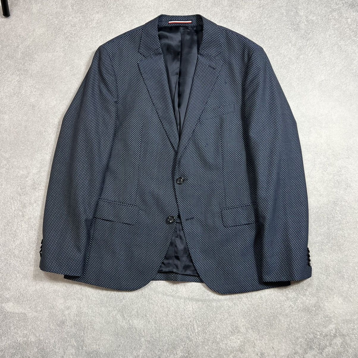 Other 🌀 Vintage Blue Tommy Hilfiger x Rick Owens Style Blazer Size 48L - 1 Thumbnail