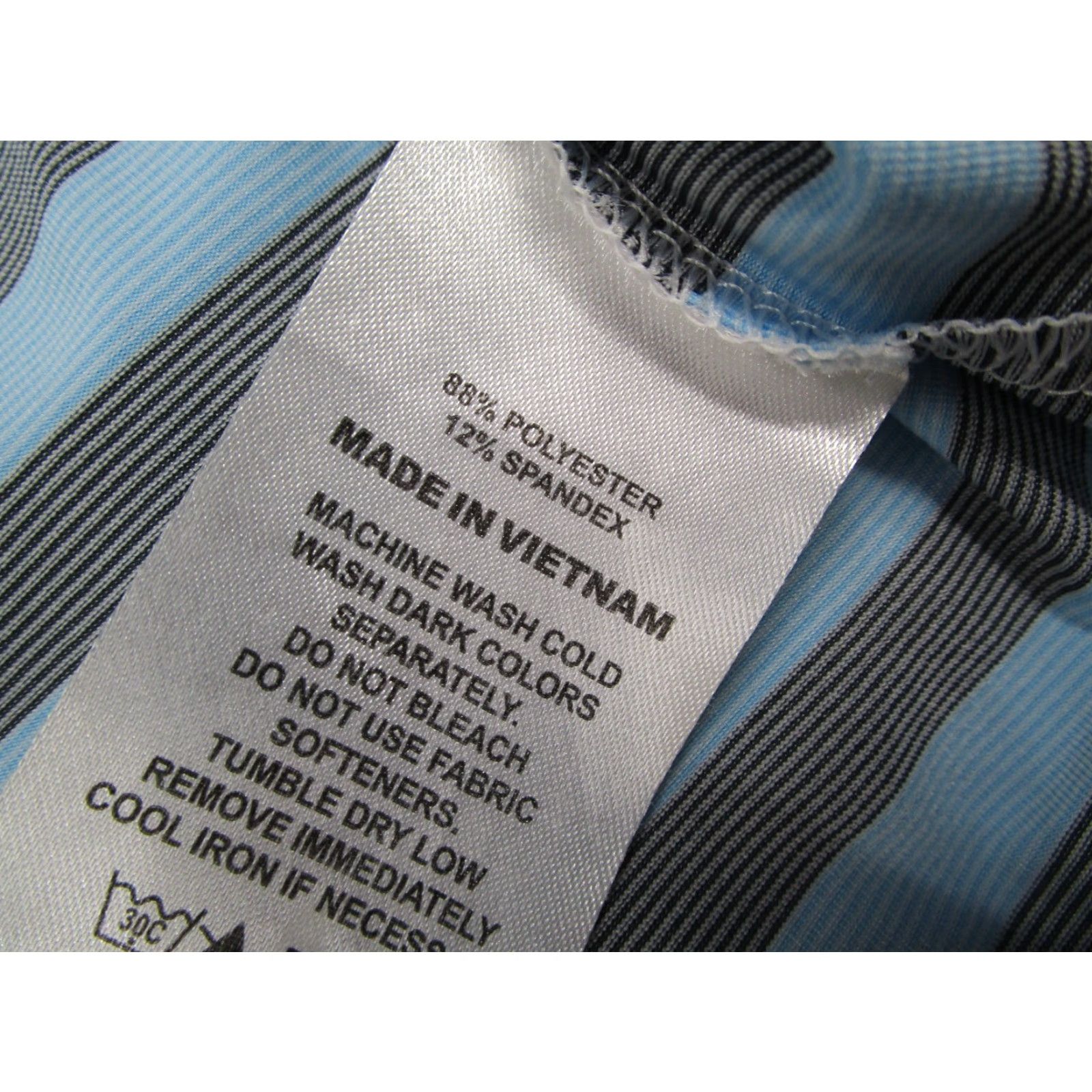 Footjoy FootJoy Polo Shirt Men L Blue Athletic Performance Golf Polo Shirt Short Sleeve Striped Logo Athletic Fit Sports Golf Mens Keyword: FootJoy Shirt Size US L / EU 52-54 / 3 - 4 Thumbnail