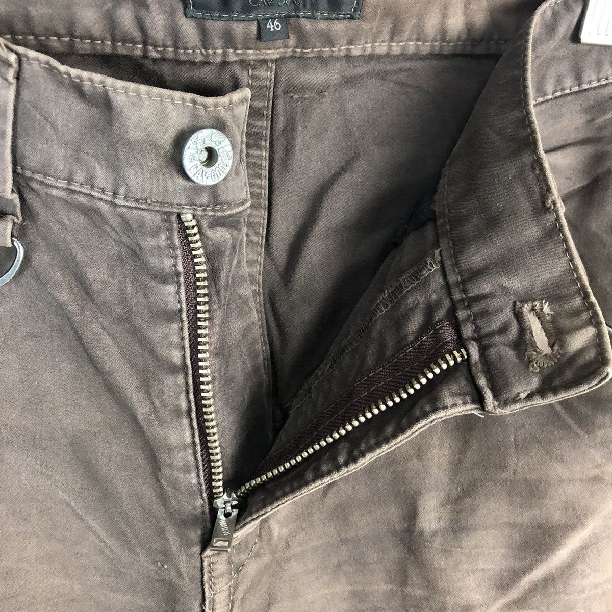 Japanese Brand Cau ooo Brown vintage Casual Pants #A1425 Size US 30 / EU 46 - 12 Thumbnail