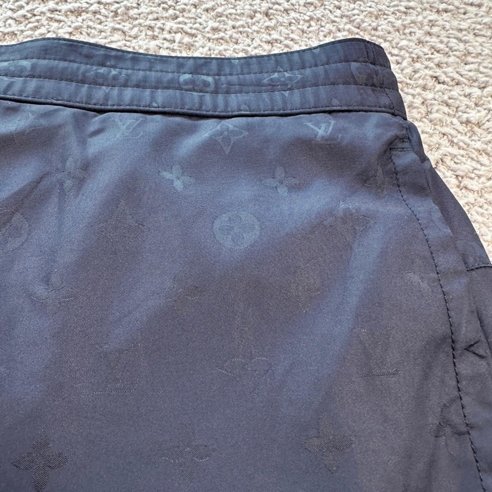 Louis Vuitton Louis Vuitton Monogram Swim Shorts Blue Men S Made in Italy Size US 30 / EU 46 - 5 Thumbnail