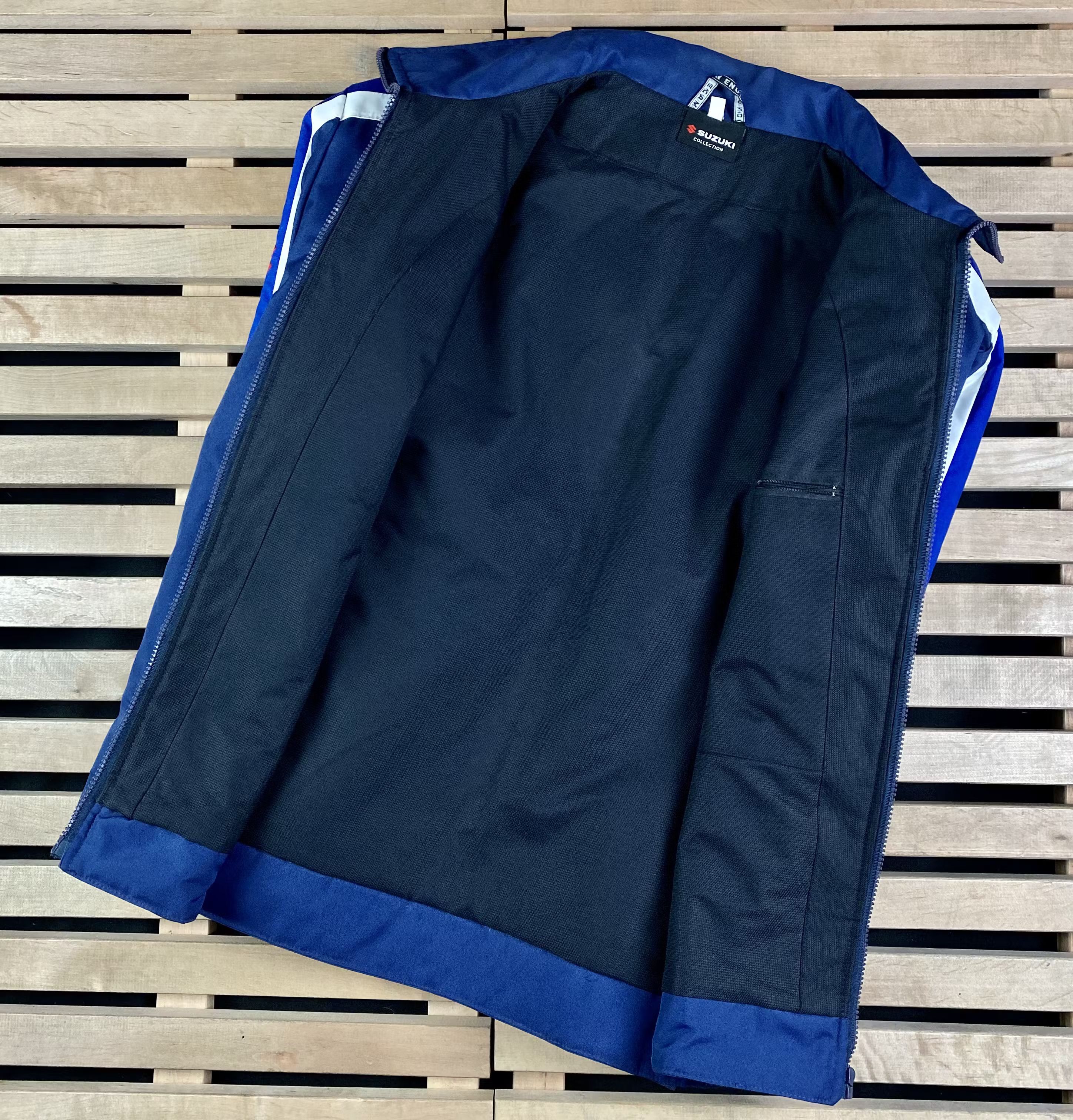 Japanese Brand Mens Bomber Jacket Suzuki Racing Size L Size US L / EU 52-54 / 3 - 12 Thumbnail