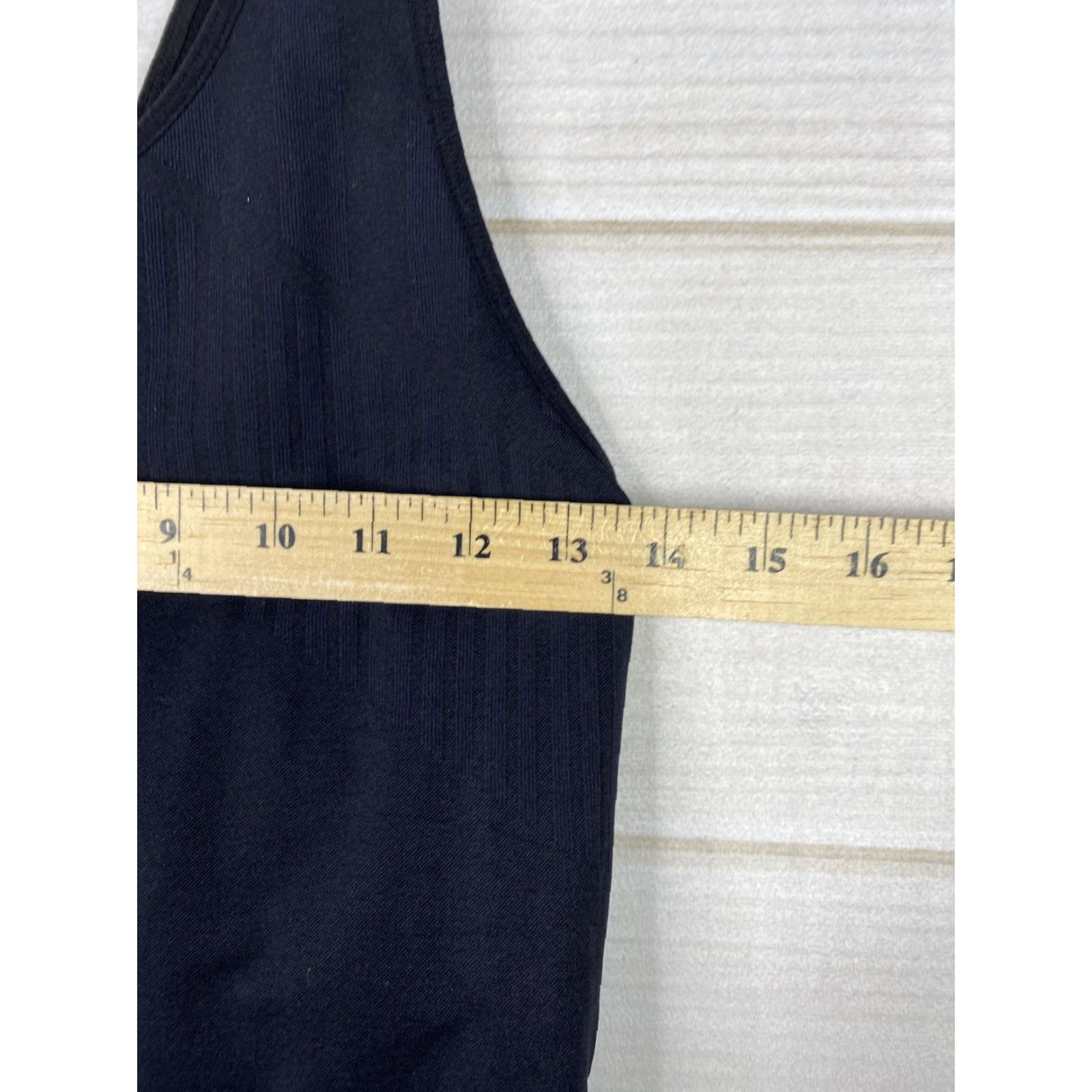 Vintage Climawear Tank Top Womens L Black Workout Yoga Seamless Racerback Stretch Gym Shirt Size L / US 10 / IT 46 - 5 Thumbnail