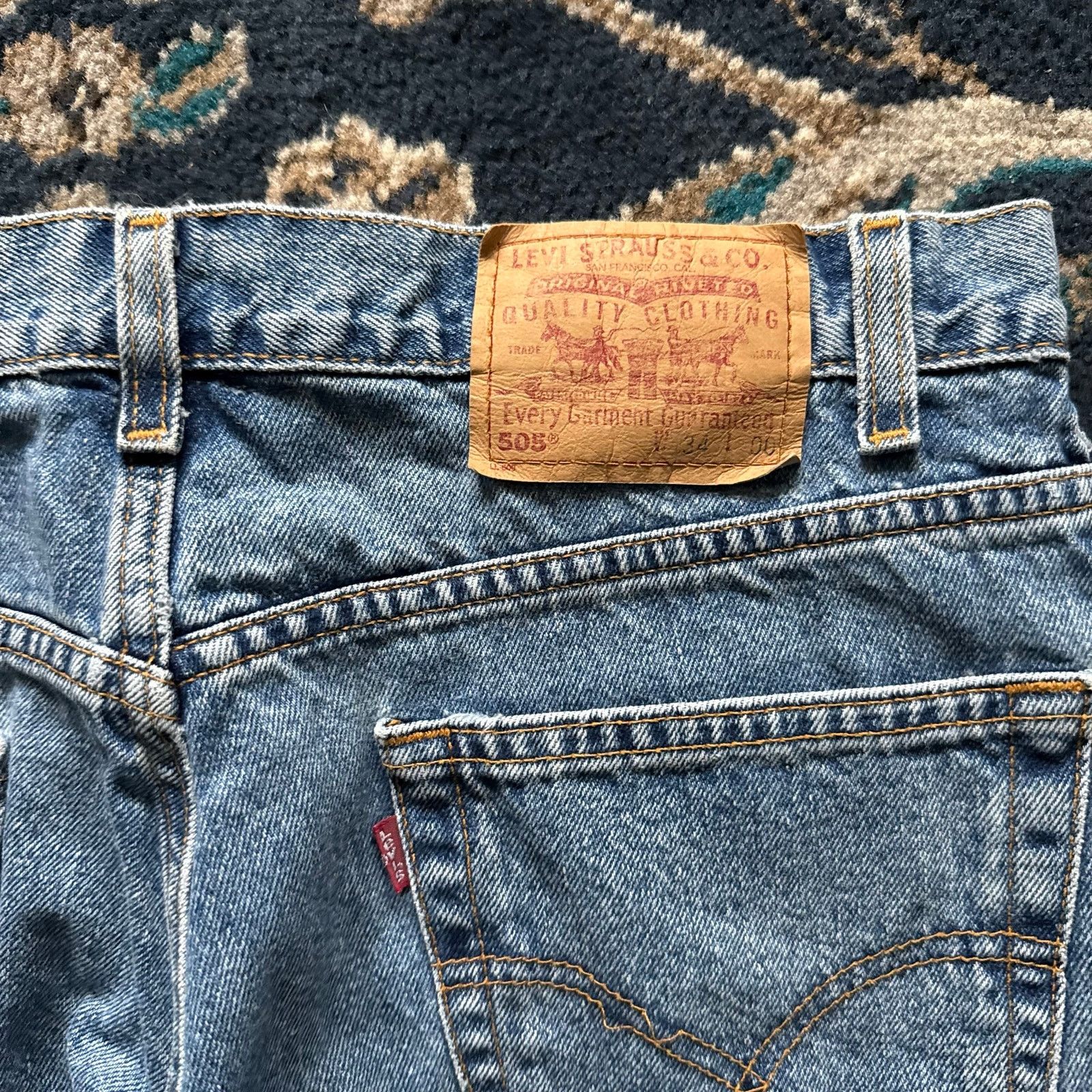 Levi's Vintage Levi’s 505 Denim Jorts Size US 34 / EU 50 - 2 Thumbnail