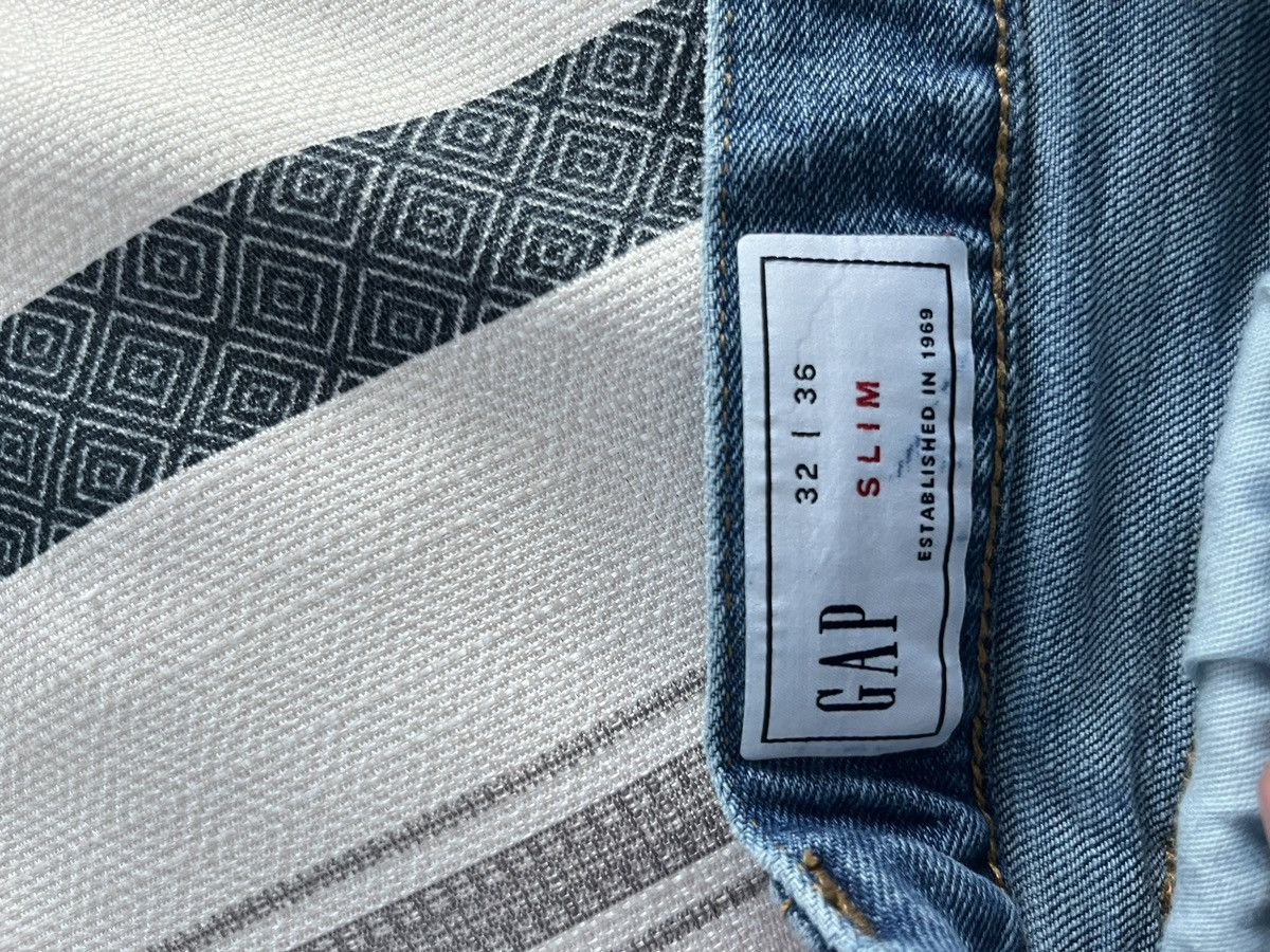 Gap Men’s Gap Slim Taper Blue Jeans Size US 32 / EU 48 - 5 Thumbnail