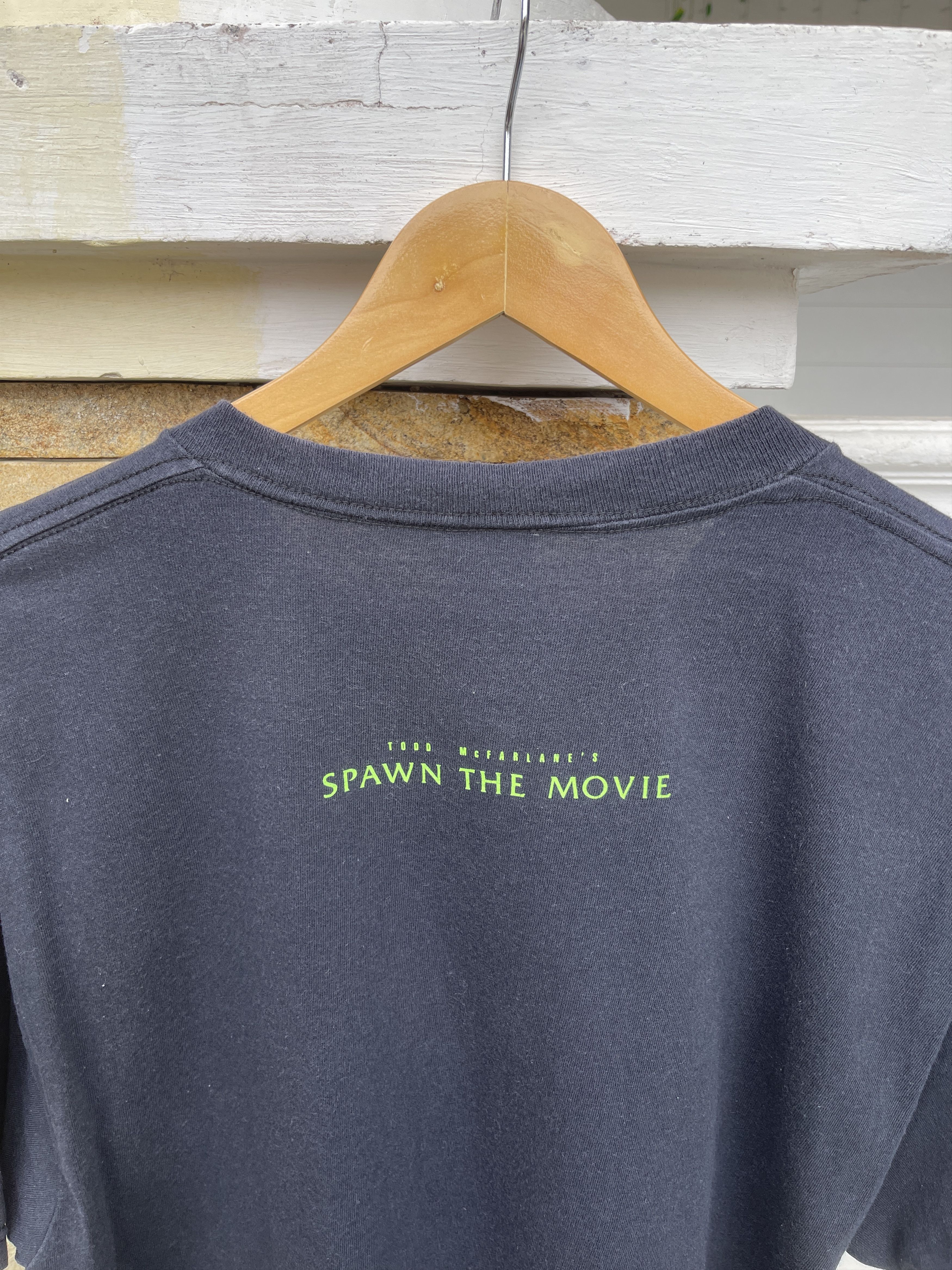 Vintage Last Drop🔥Rare🔥Vintage 90s SPAWN The Movie T-Shirt Size US L / EU 52-54 / 3 - 5 Thumbnail