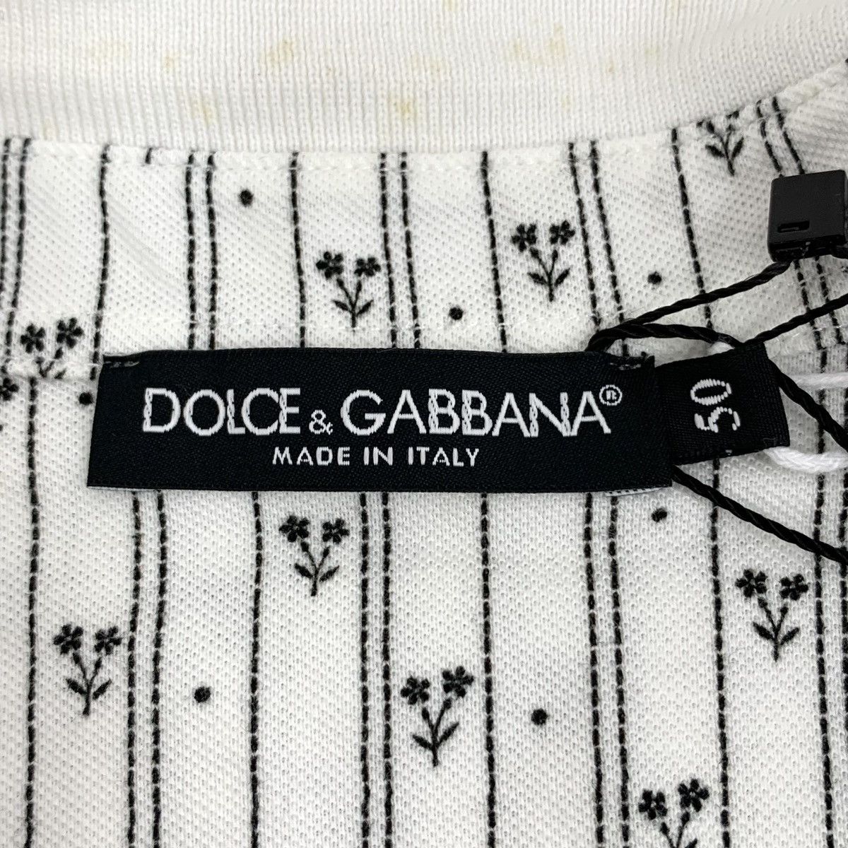 Dolce & Gabbana Dolce & Gabbana Floral Pistol Embroidered Polo Shirt K26WX Size US L / EU 52-54 / 3 - 5 Thumbnail