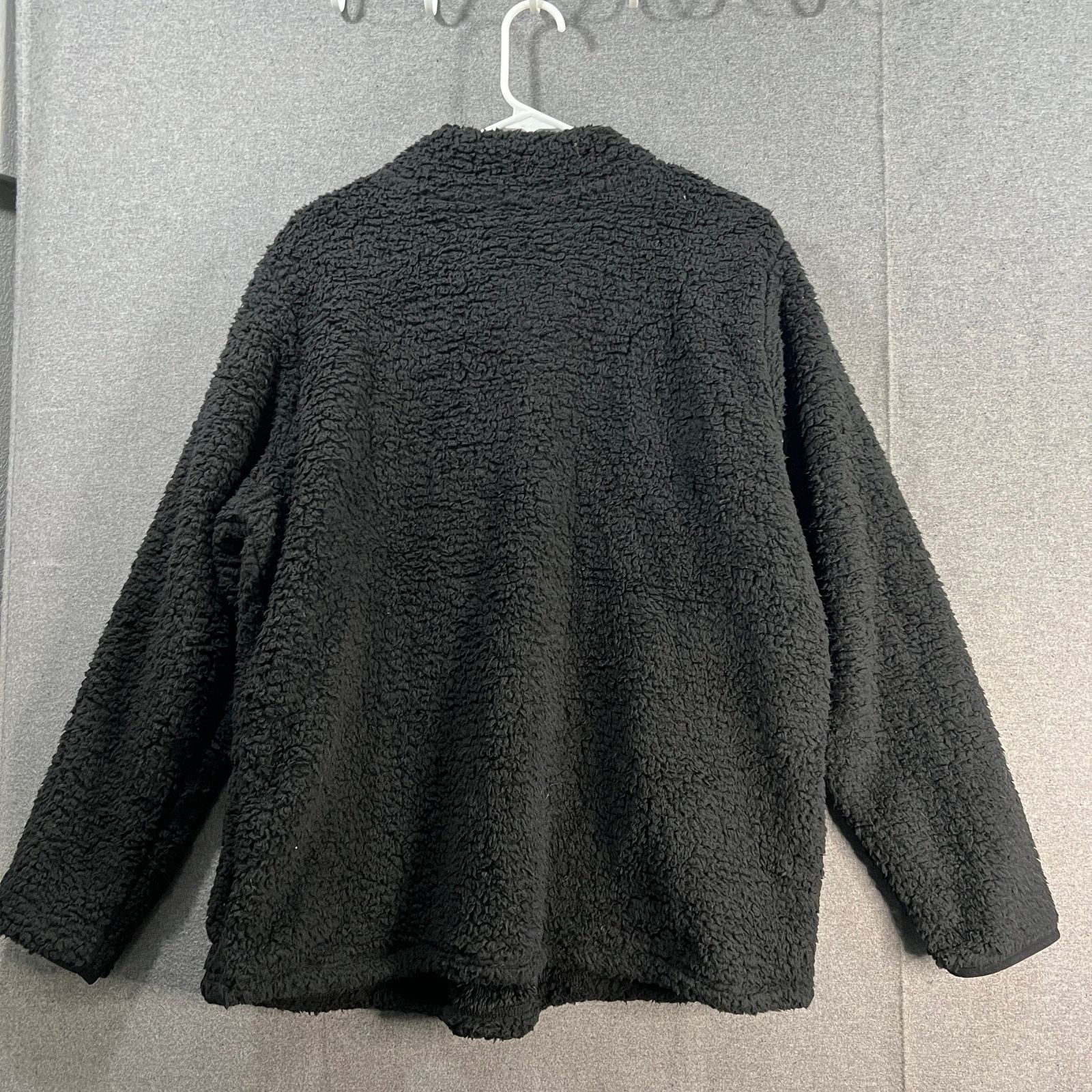 Other Zuda Sherpa Half-Zip Jacket Black Size Large Size L / US 10 / IT 46 - 2 Thumbnail