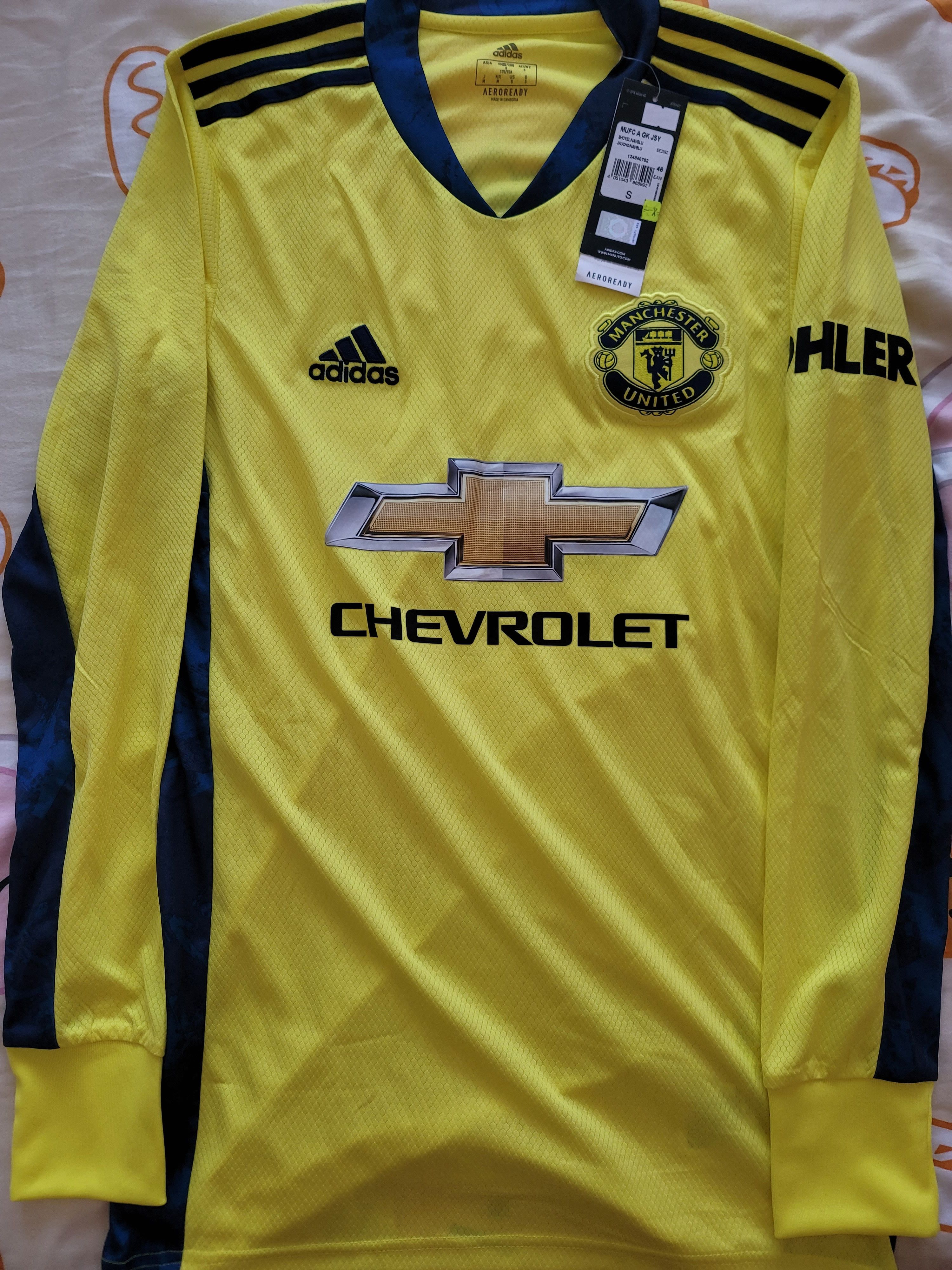 Other Manchester United Football jersey Keeper 2020-21 Small BNWT Size US S / EU 44-46 / 1 - 1 Thumbnail