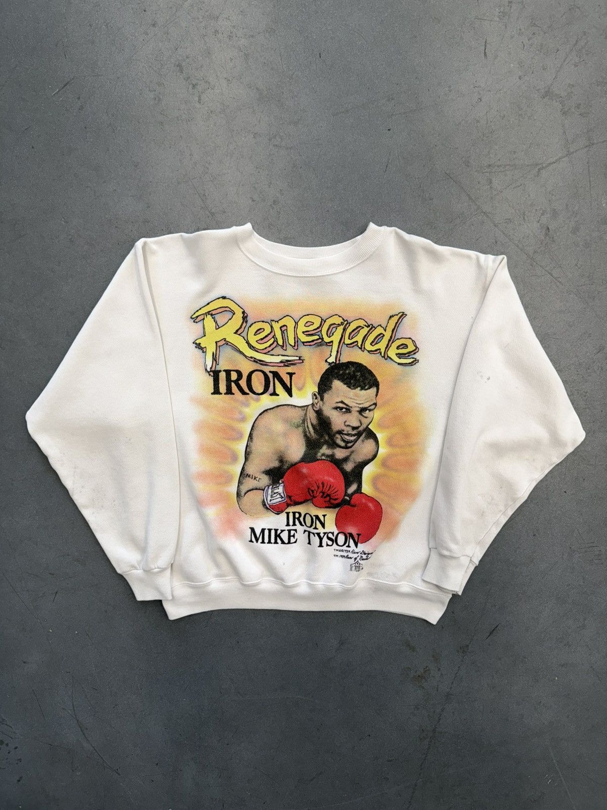 Other 1989 Vintage Renegade Iron Mike Tyson Crewneck Size US XL / EU 56 / 4 - 1 Thumbnail