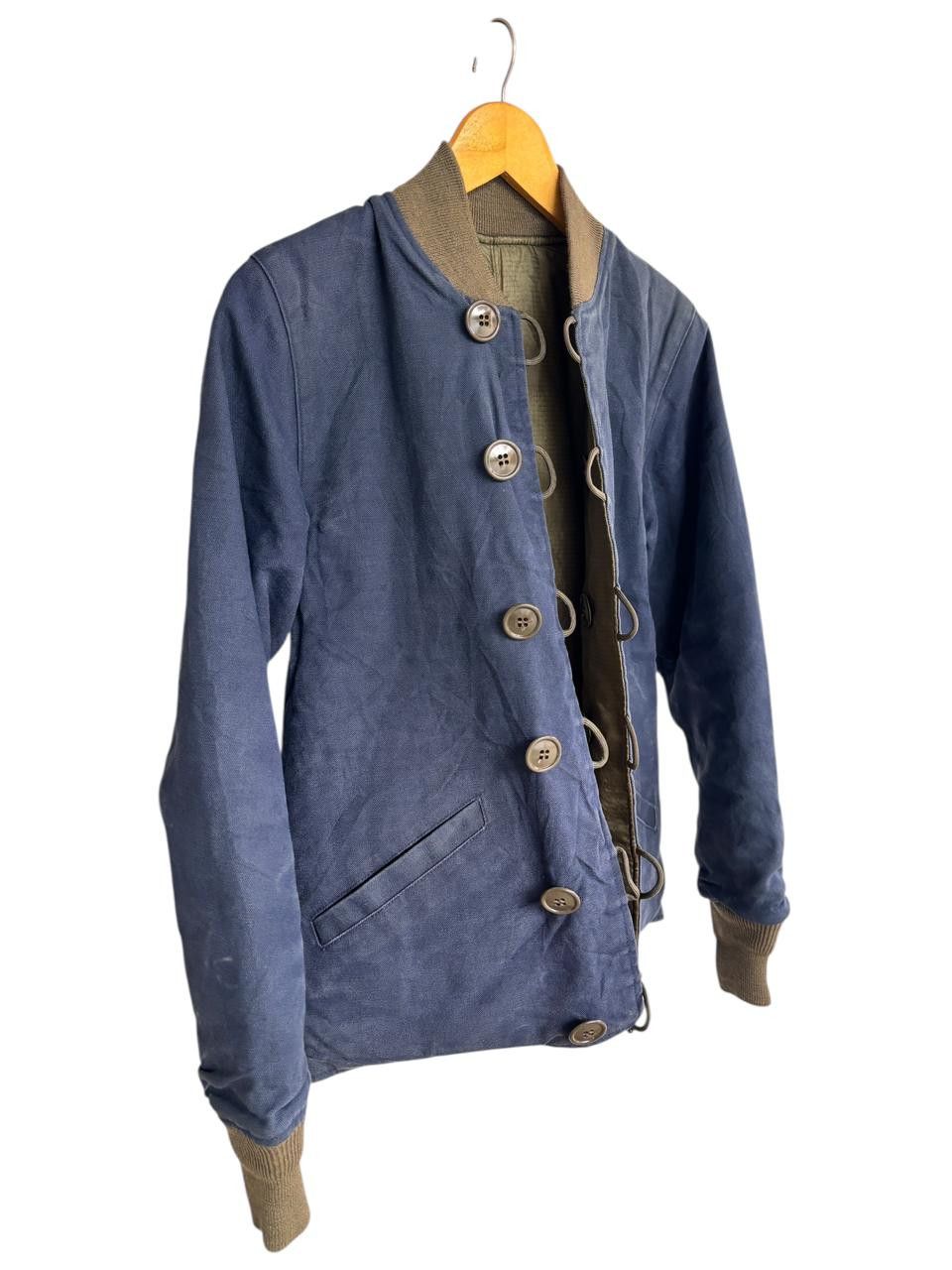 Vintage Lost Worlds M-43 Pile 18Oz Cotton Duck Reversible Jacket Size US XS / EU 42 / 0 - 3 Thumbnail