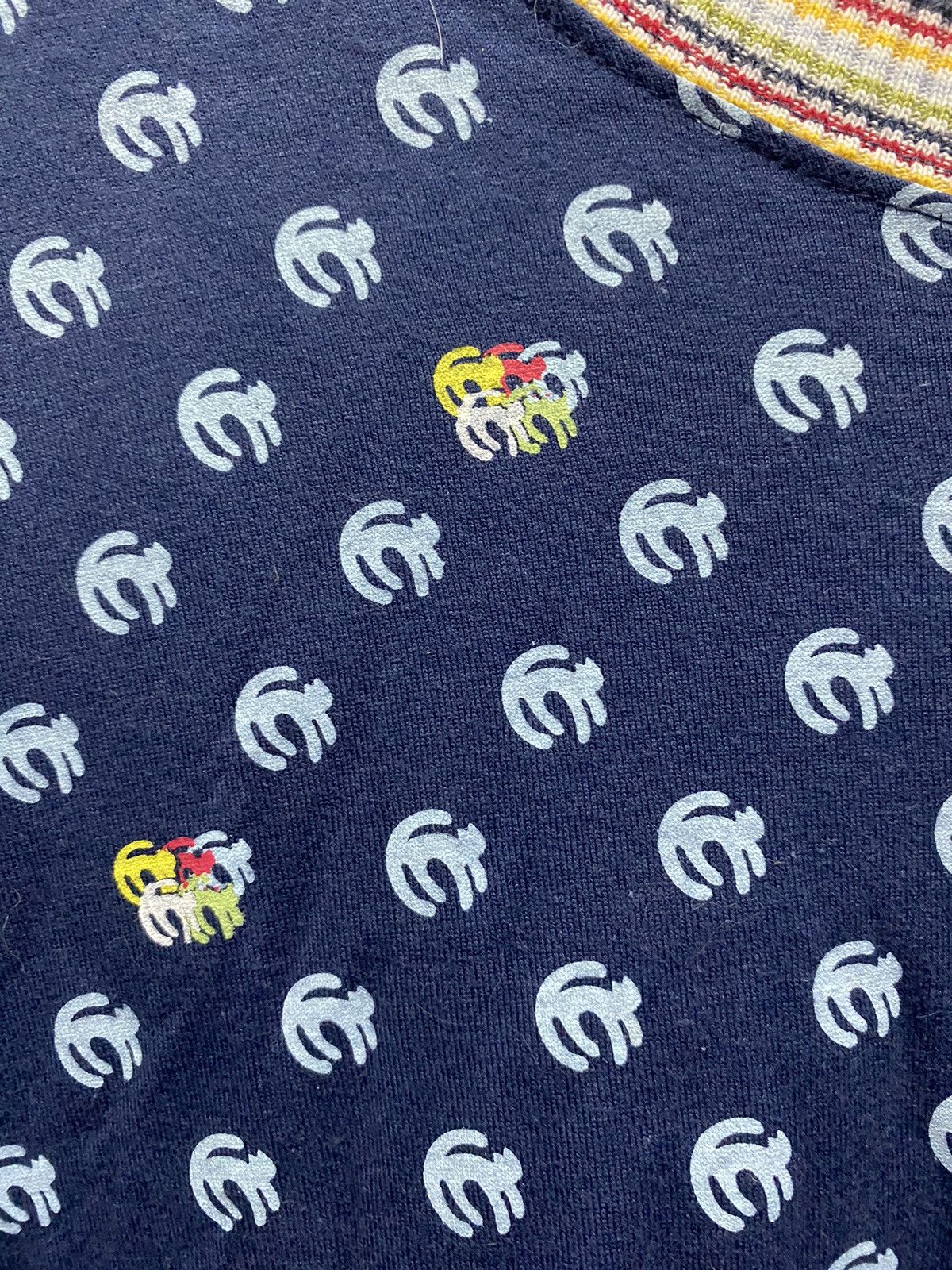 Japanese Brand Puffin Mam Cats All Over Print Ringer Tshirt Japanese Style Size US XL / EU 56 / 4 - 5 Thumbnail