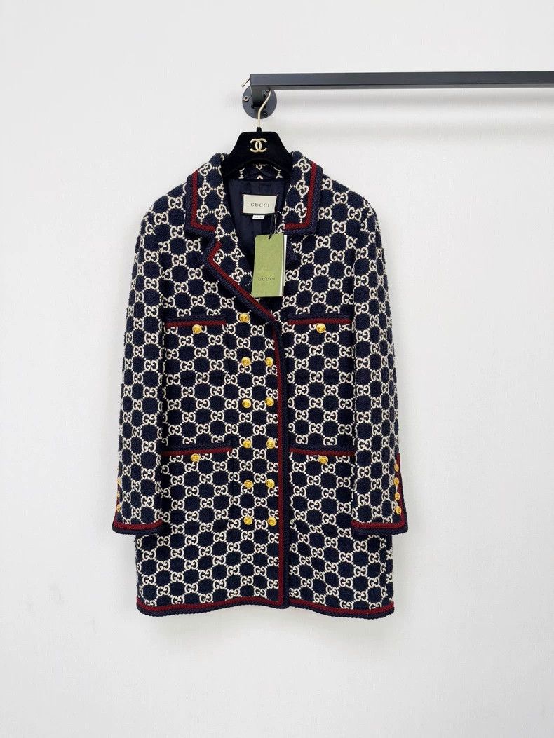 Gucci Gucci Old flower coat 2502-Nextarrow Size US XS / EU 42 / 0 - 1 Thumbnail