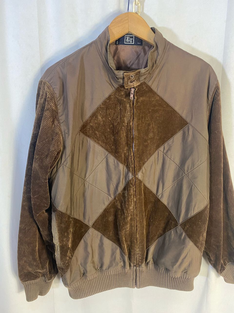 Japanese Brand × Vintage Unisex🔥T&T Japanese brand cudroy zipper jacket Size US M / EU 48-50 / 2 - 2 Thumbnail