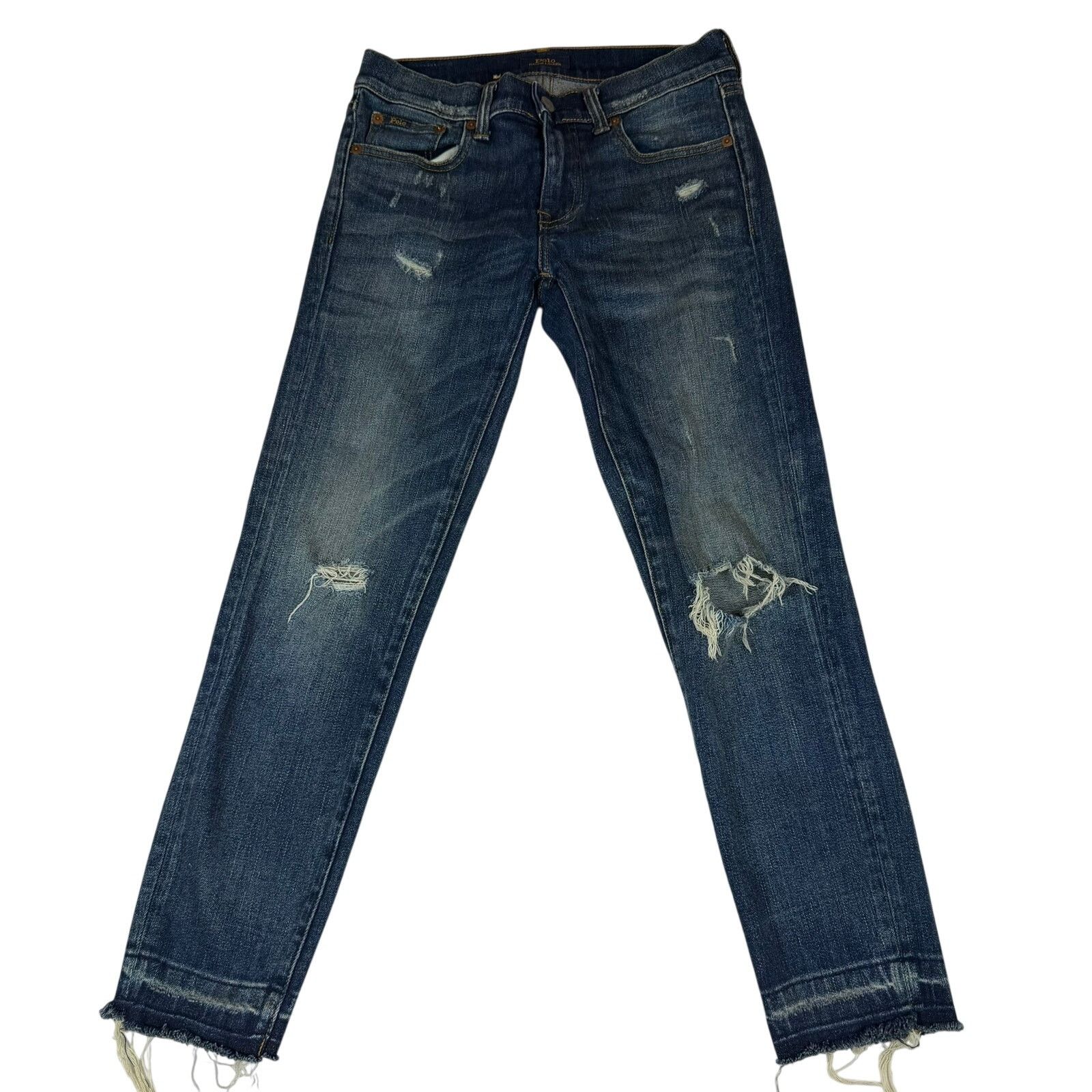 Polo Ralph Lauren Polo Ralph Lauren Tompkins Skinny Crop Jeans - Size 26 Size 26" / US 2 / IT 38 - 2 Thumbnail
