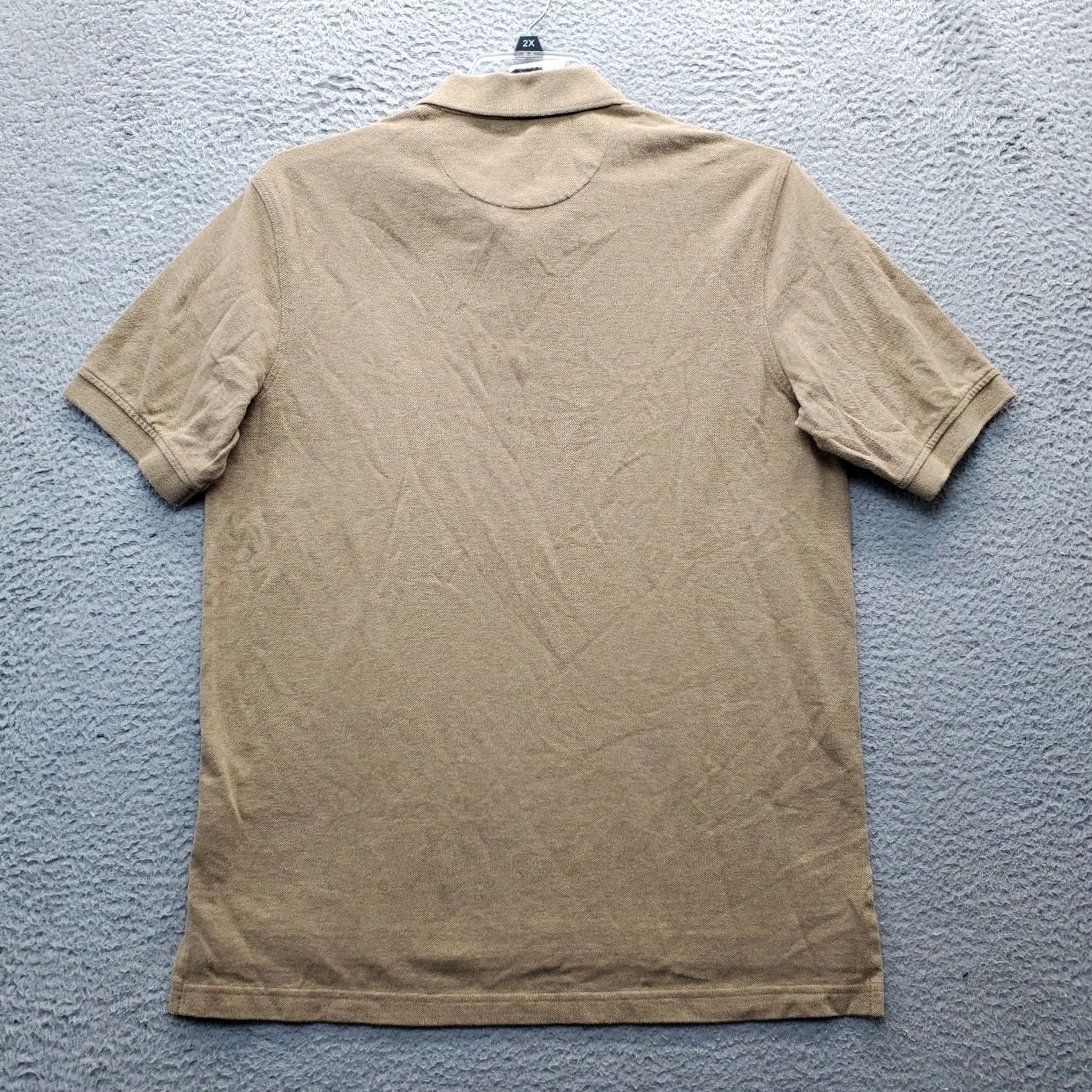 Lands' End Lands' End Polo Shirt Mens M Brown Traditional Fit Collared Short Sleeve Slit Golf Sports Shirt Size US M / EU 48-50 / 2 - 2 Thumbnail
