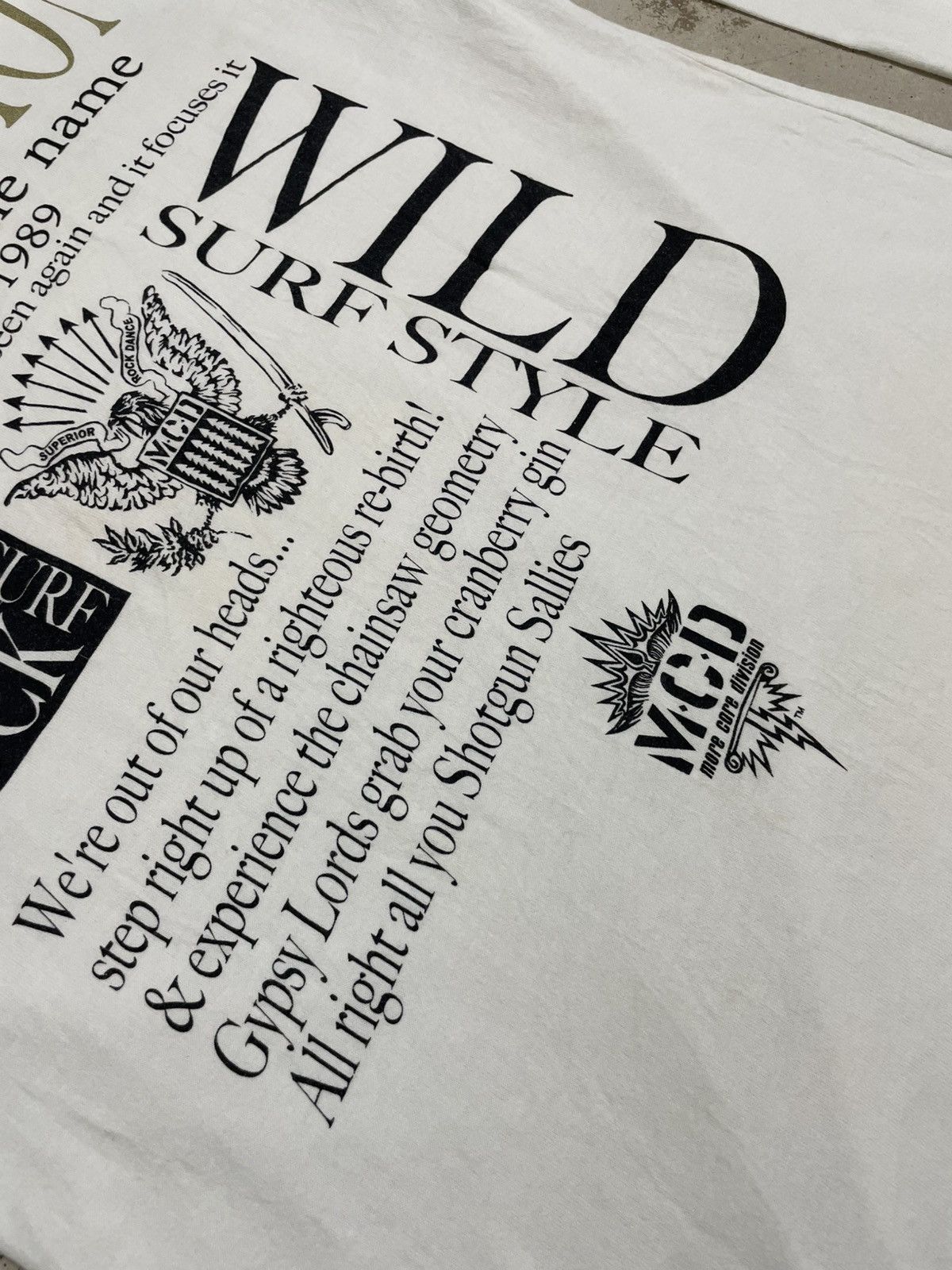 Japanese Brand More Core Devision Y2K Style Punk Superior Rock Size US XL / EU 56 / 4 - 9 Thumbnail