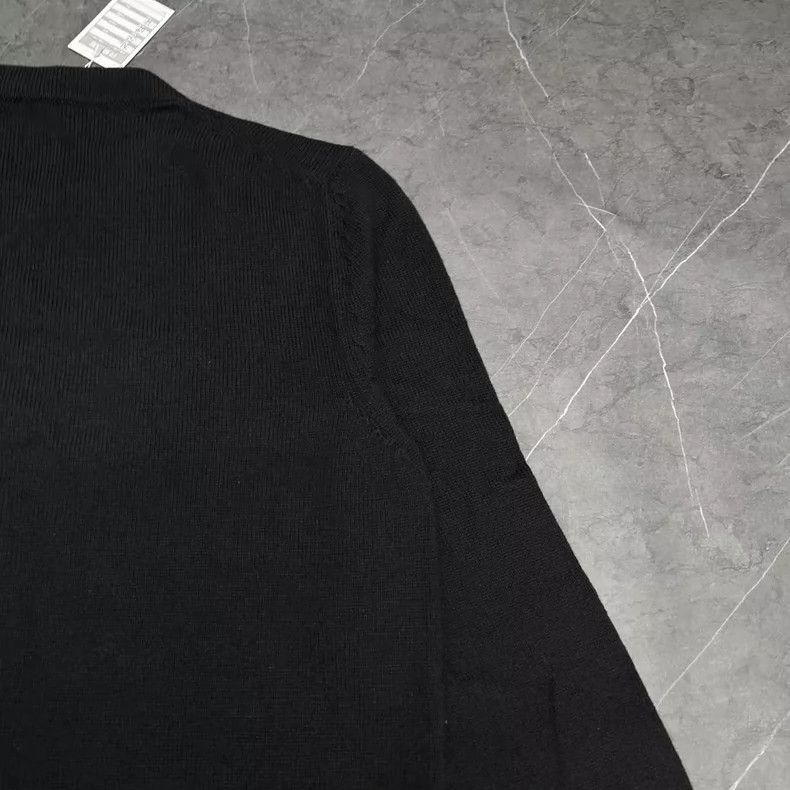 Dior Dior Black Logo Knit Sweater XL Size-2505 Size US XL / EU 56 / 4 - 6 Thumbnail