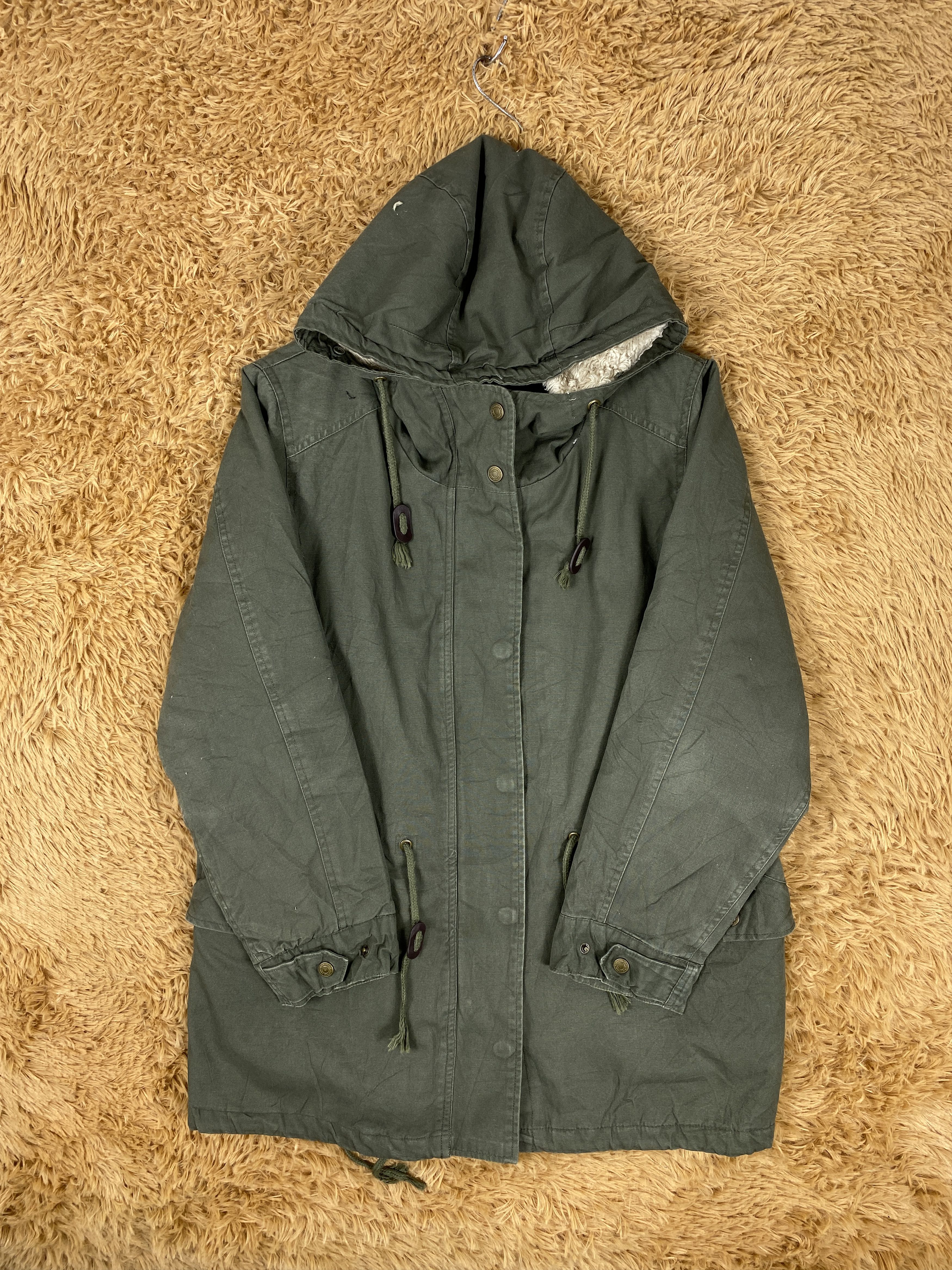Japanese Brand Vintage Blue Strive Hoodie Sherpa Lining Jacket J2195 Size US M / EU 48-50 / 2 - 5 Thumbnail