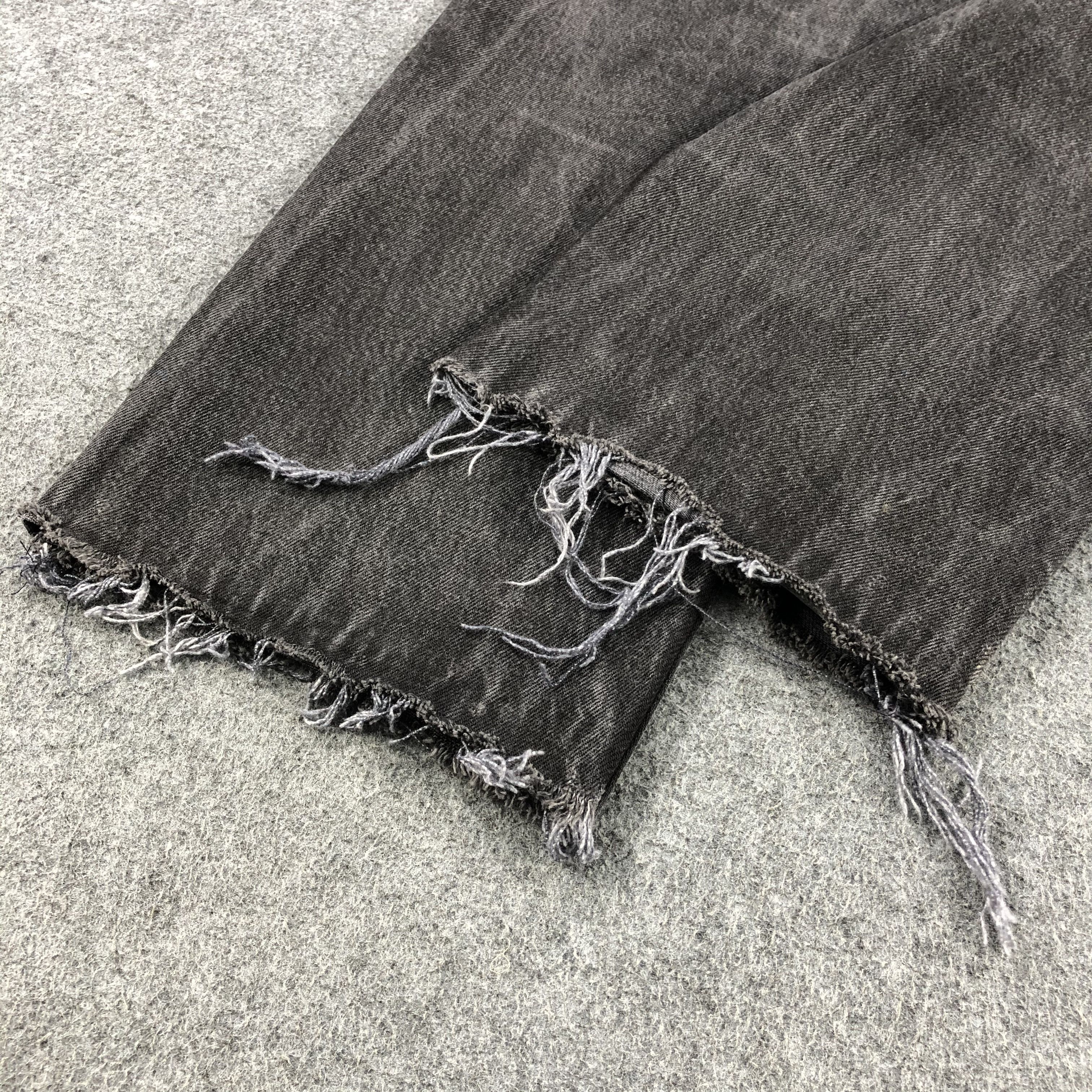 Levi's 90s Vintage Ripped Levis 501 Earth Tone Jeans-J1565 Size US 33 - 6 Thumbnail