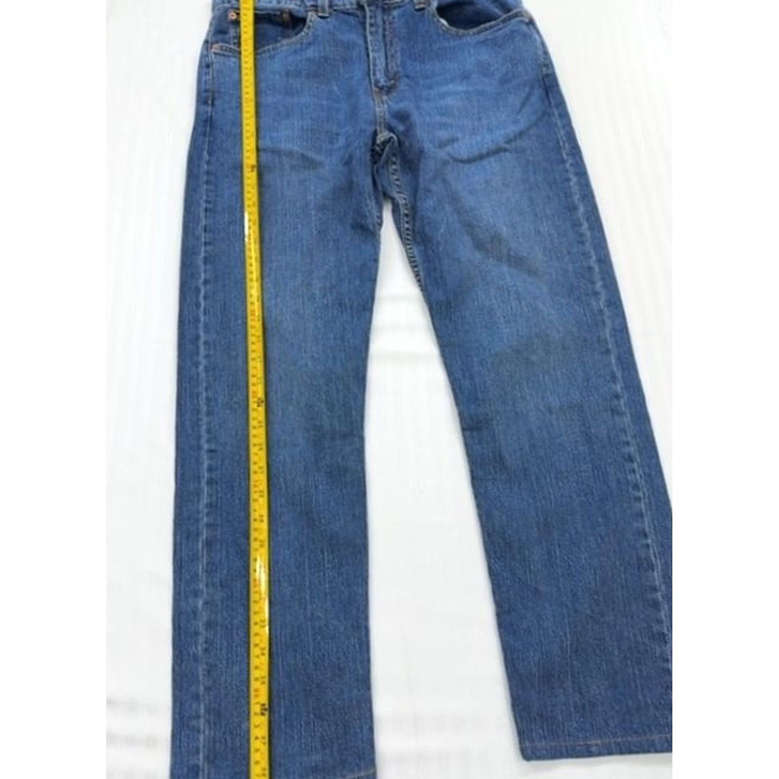Levi's Levi's 502™ Men’s Blue Jeans 34x32 Taper Regular Denim Cotton Blend Waist 34 Inseam 32 Color Blue Model 502™ Signature Orange Tab Mens Jeans 502™ Size US 34 / EU 50 - 5 Thumbnail