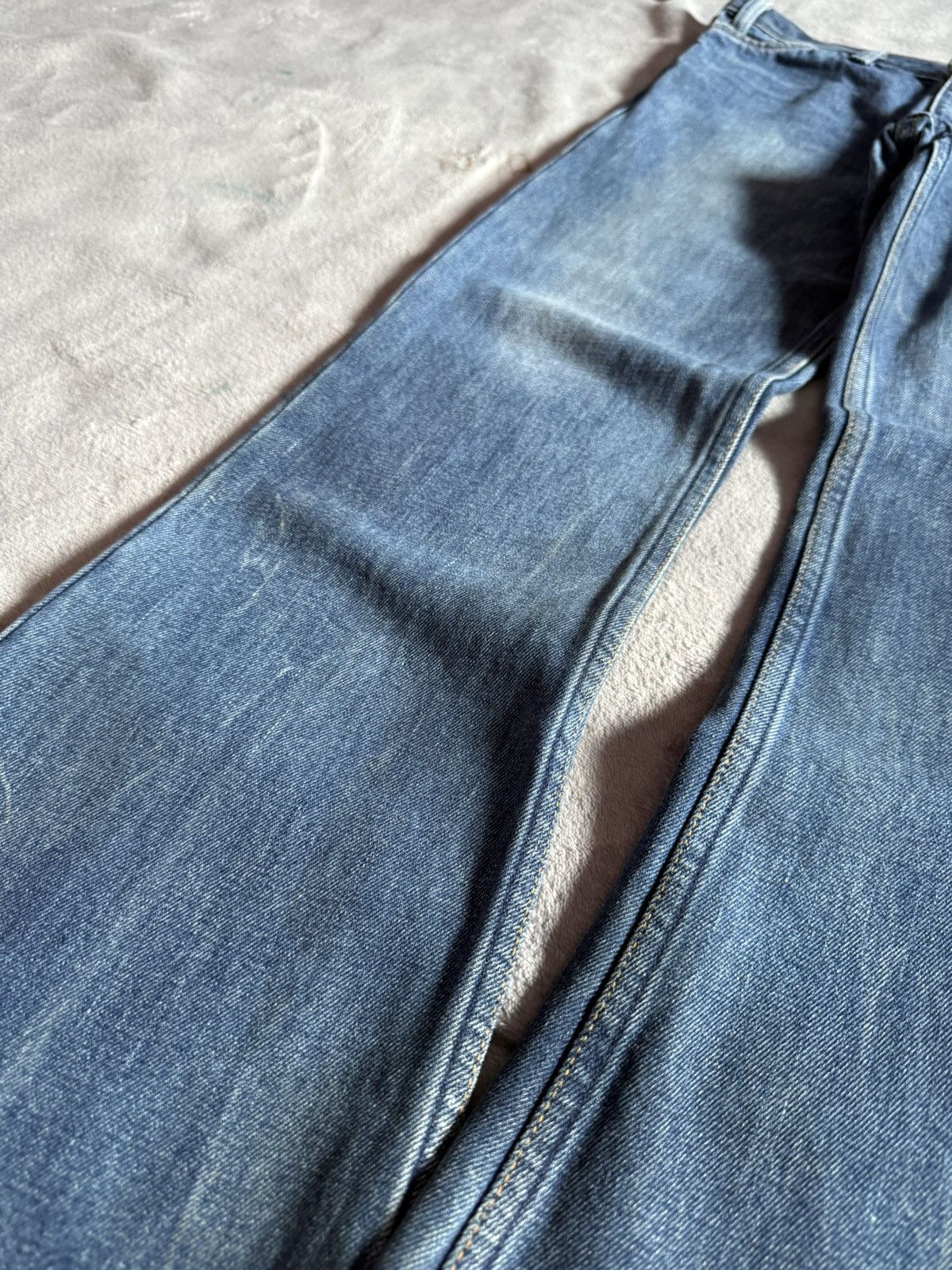 Levi's × TAION × Vintage Vintage LEVIS Big E 646 Flared Bootcut Talon Zipper Jeans Size US 30 / EU 46 - 8 Thumbnail