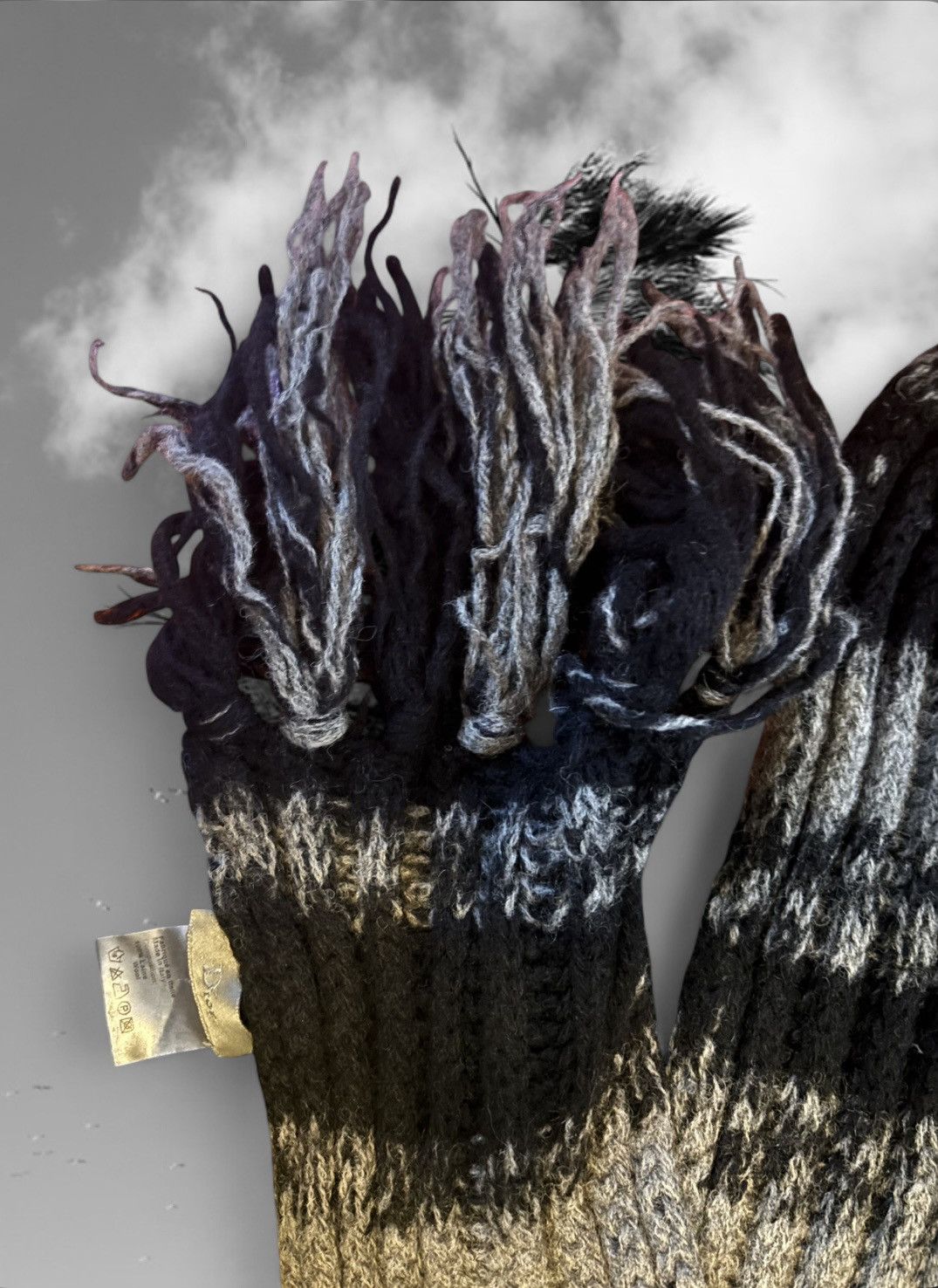 Dior Dior Homme AW06 Fringe Scarf Size ONE SIZE - 5 Thumbnail