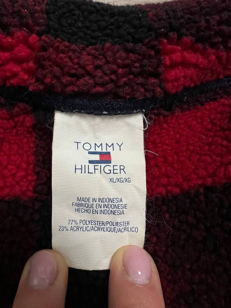 Tommy Hilfiger Tommy Hilfiger Reversible Fleece Vest Teddy Buffalo Size US XL / EU 56 / 4 - 6 Thumbnail