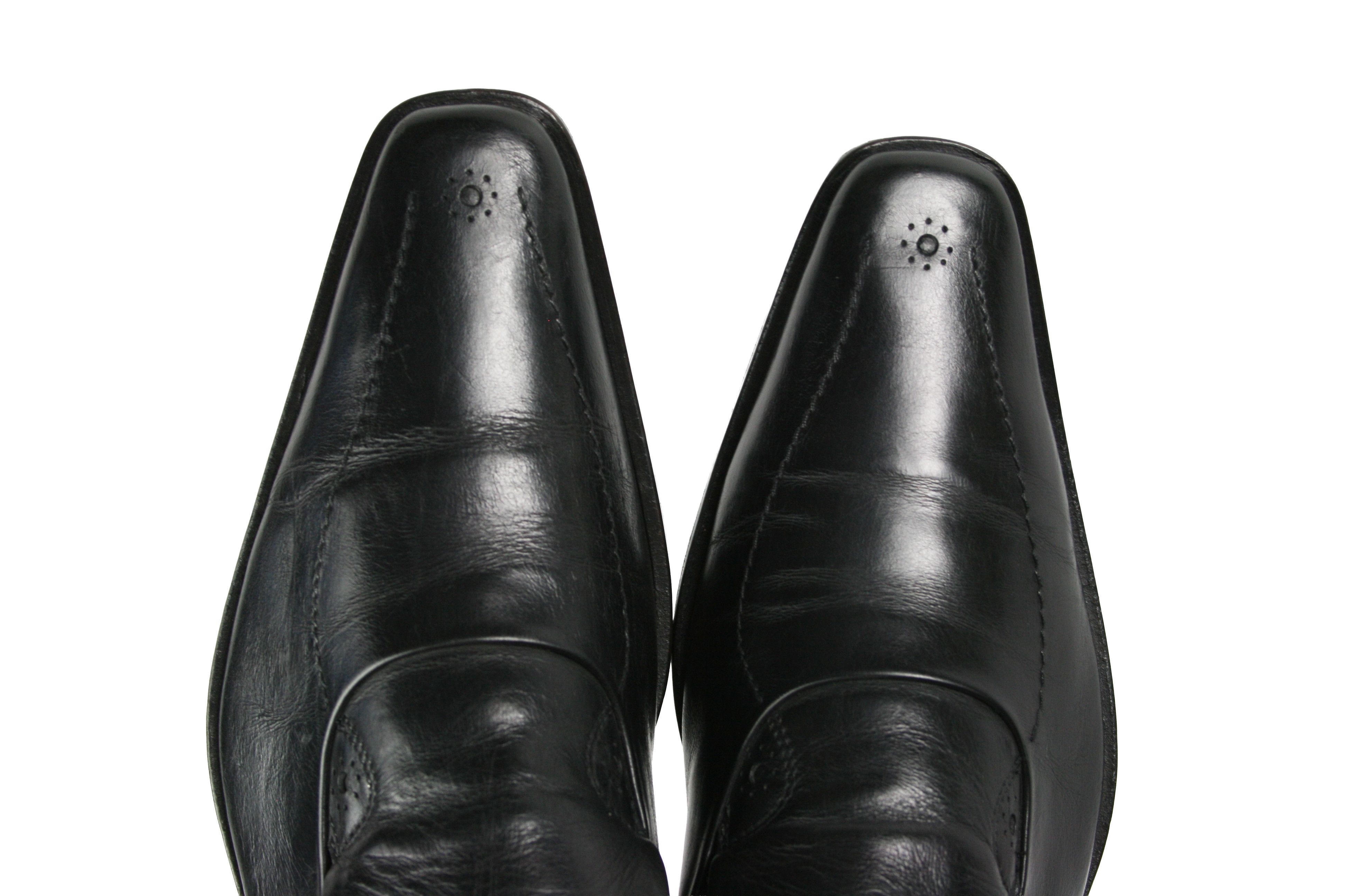 Kenzo 00S Avant Garde Y2K Chisel Toe Leather Loafers Shoes Vintage Size US 8 / EU 41 - 8 Thumbnail